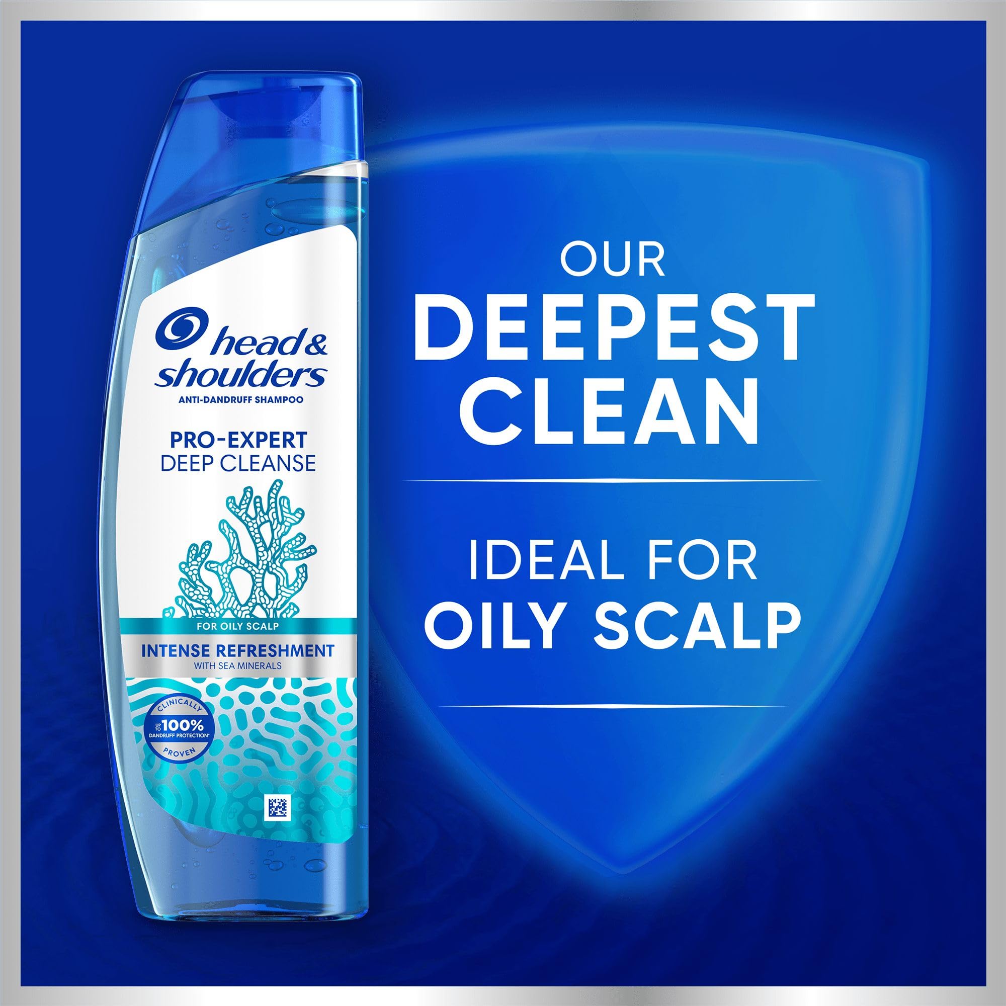 Head & Shoulders Deep Cleanse Scalp Detox Anti-Dandruff Shampoo with Sea Minerals