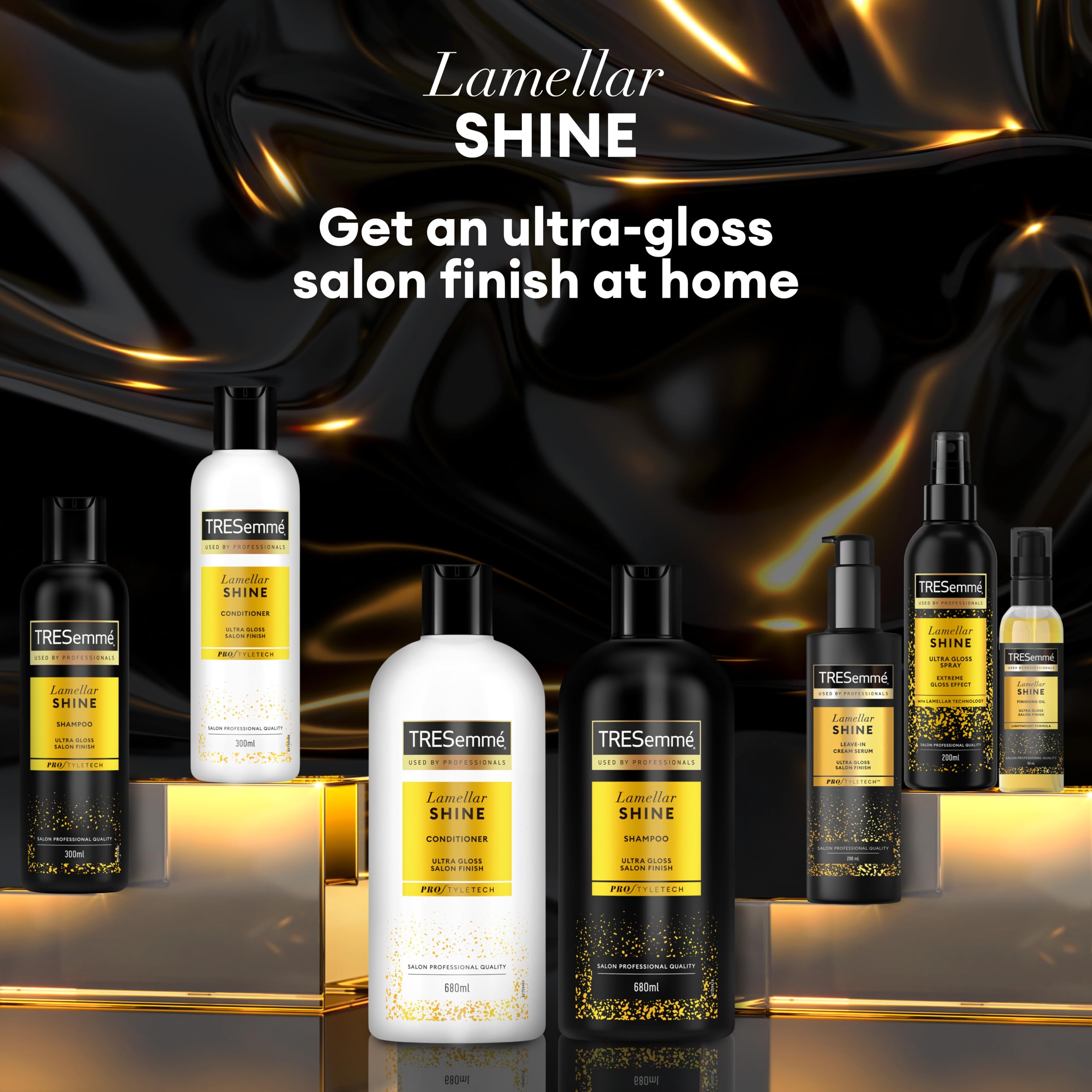 TRESemme Lamellar Shine Ultra Gloss Haar-Glanzspray mit patentierter Lamellar-Technologie 3