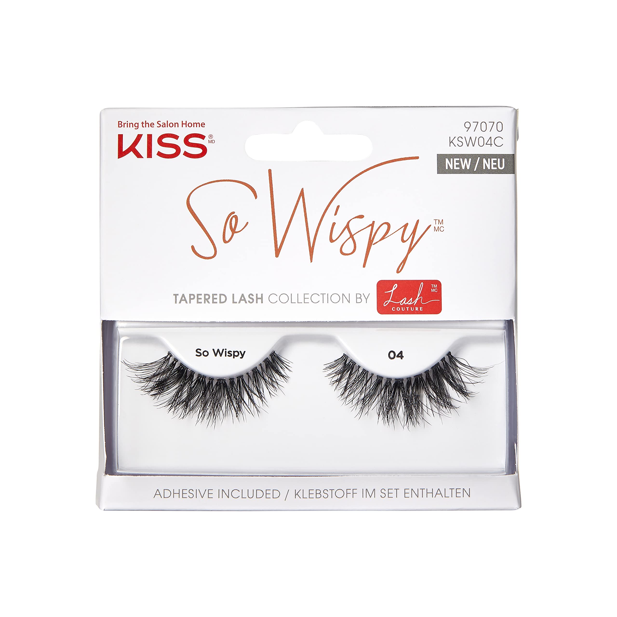 KISS Lash Couture So Wispy Collection Volumizing Fake Lashes - 1 Pair