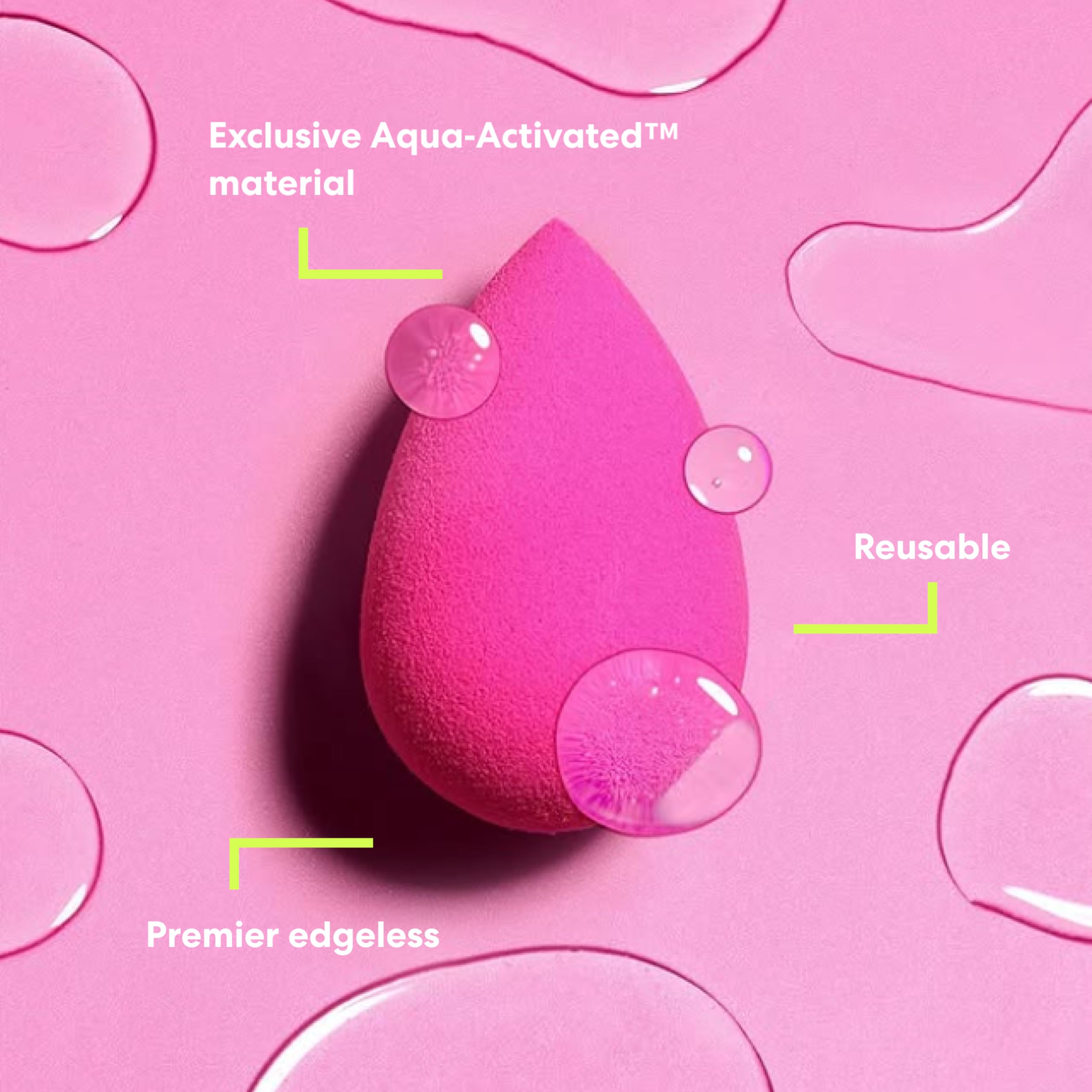 beautyblender Original Makeup Applicator Sponge for Powder Liquid Coverup BB 6