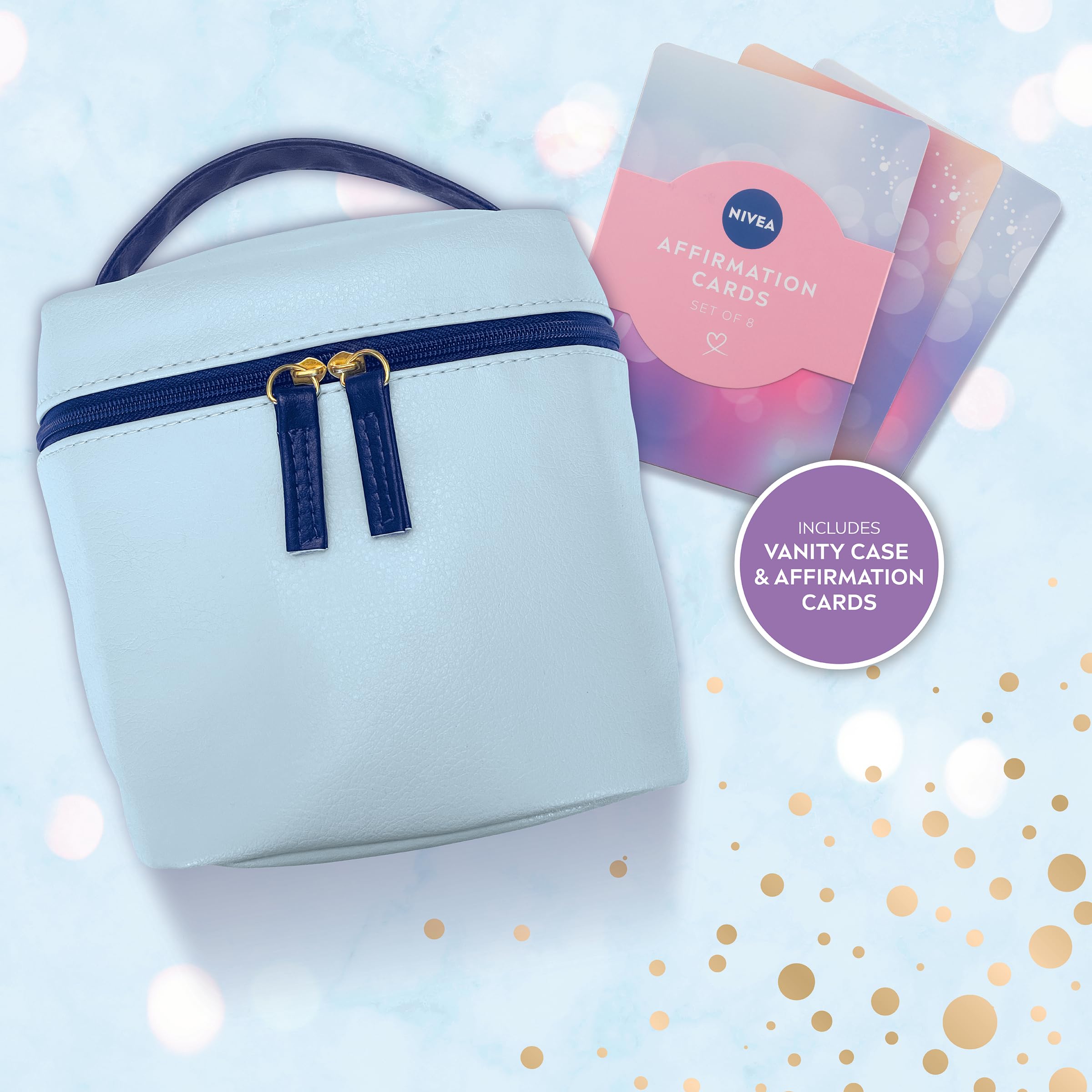 NIVEA Love Indulge Time Gift Set (9 Products) with Grapefruit Shower Gel & Body Lotion 6