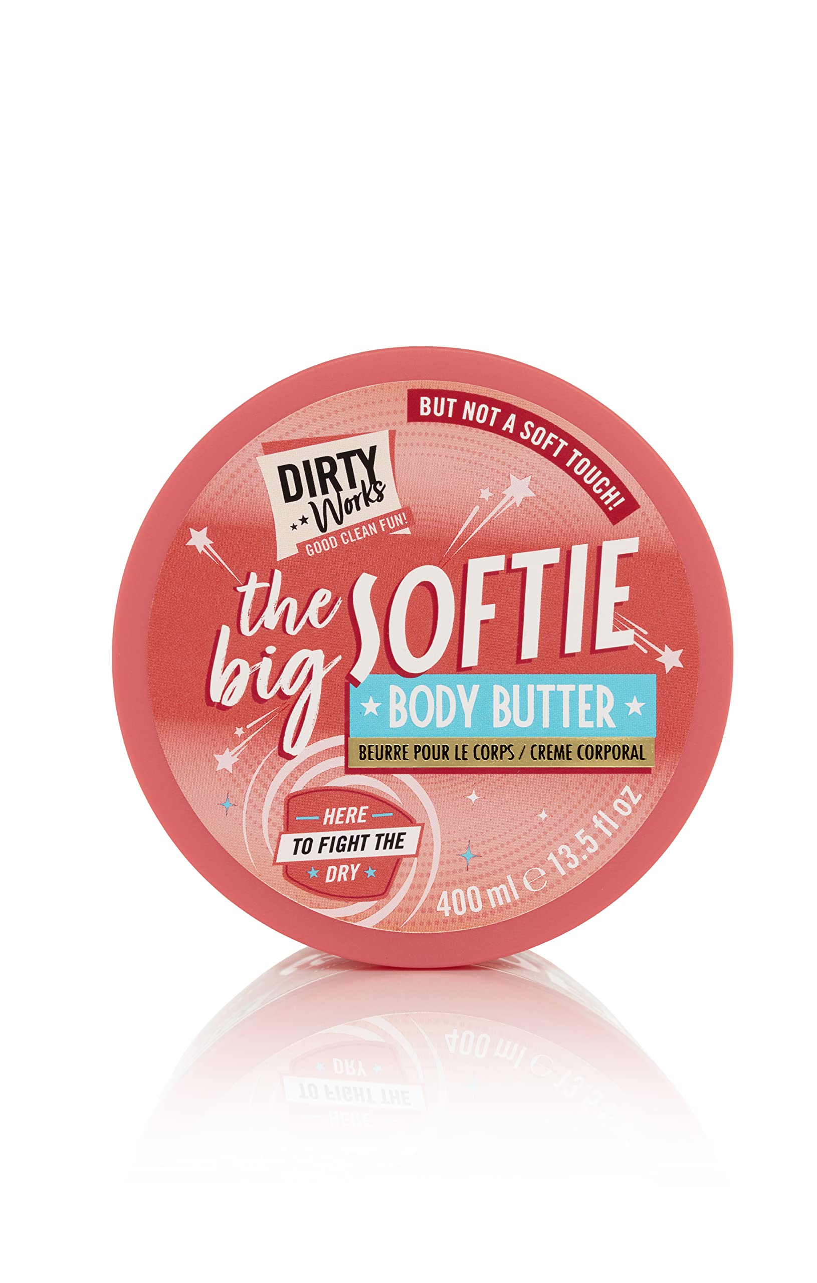 Dirty Works The Big Softie Signature Body Butter for Dry Skin, 400ml