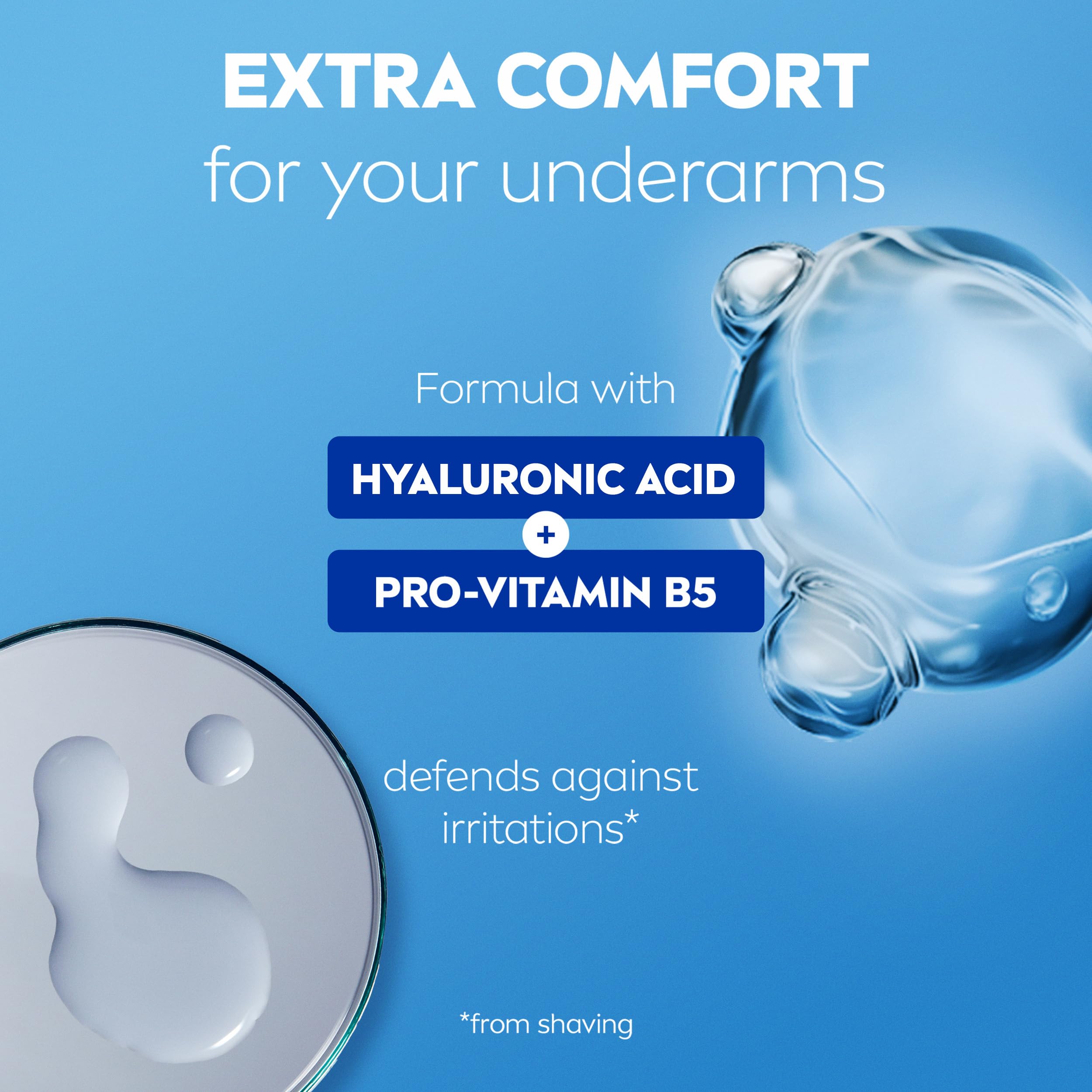 NIVEA Derma Control Defend Roll On Anti-Perspirant with Hyaluronic Acid (50ml)