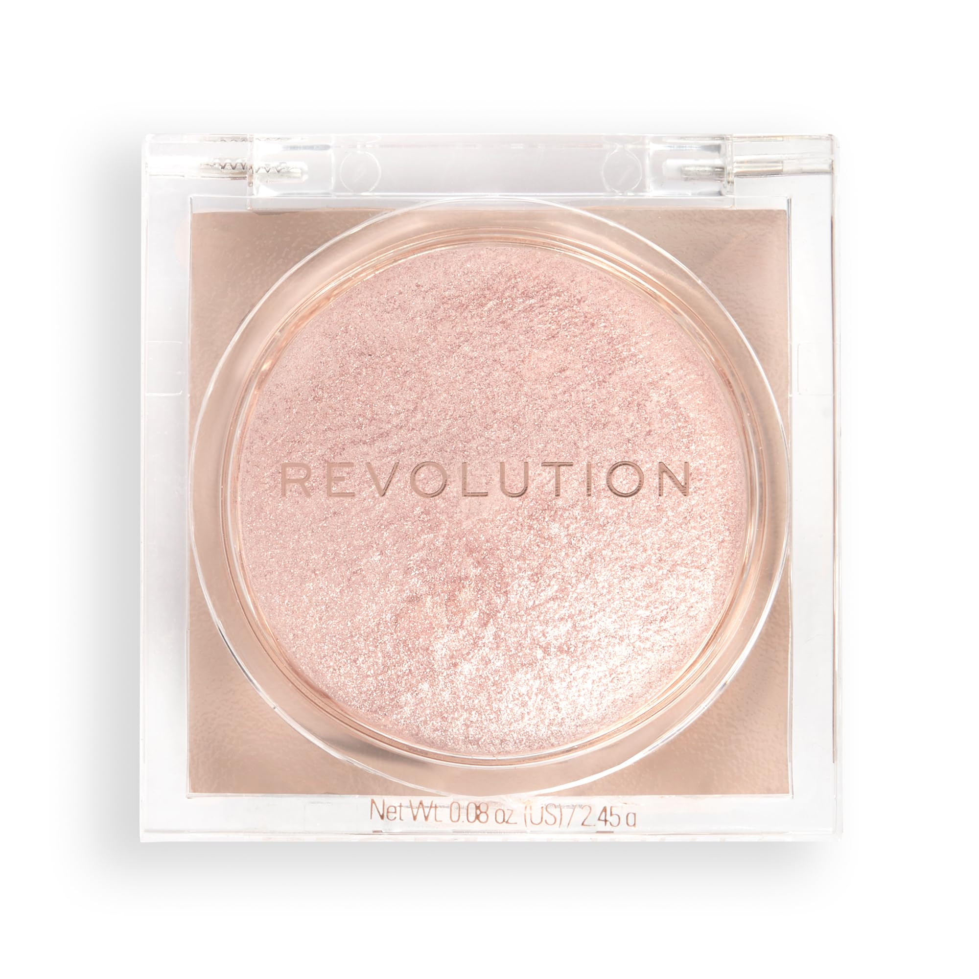 Makeup Revolution Beam Bright Highlighter Powder to Liquid Formula - Rose Lustre