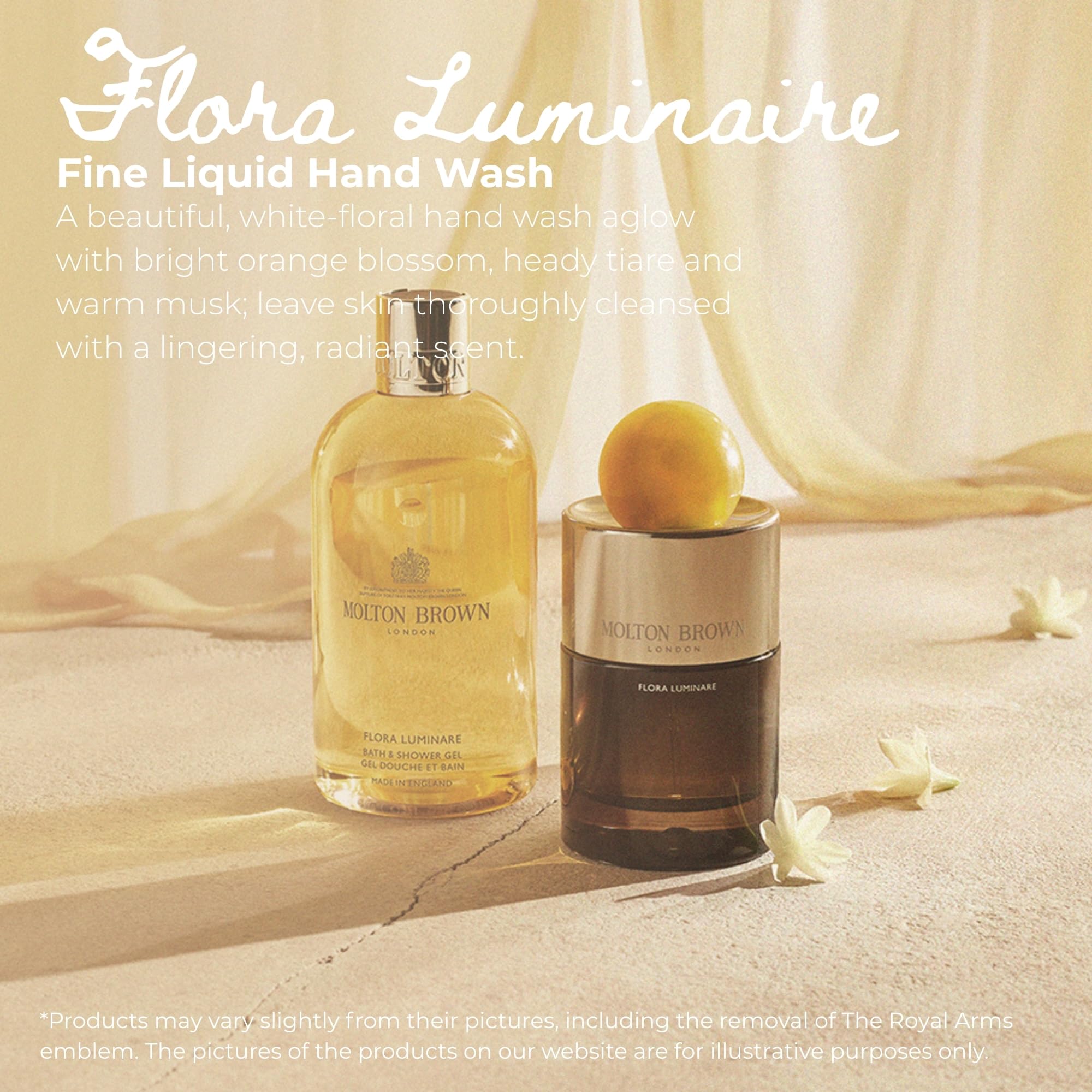 Molton Brown Flora Luminare Fine Liquid Hand Wash 300 ml - White Floral & Musk