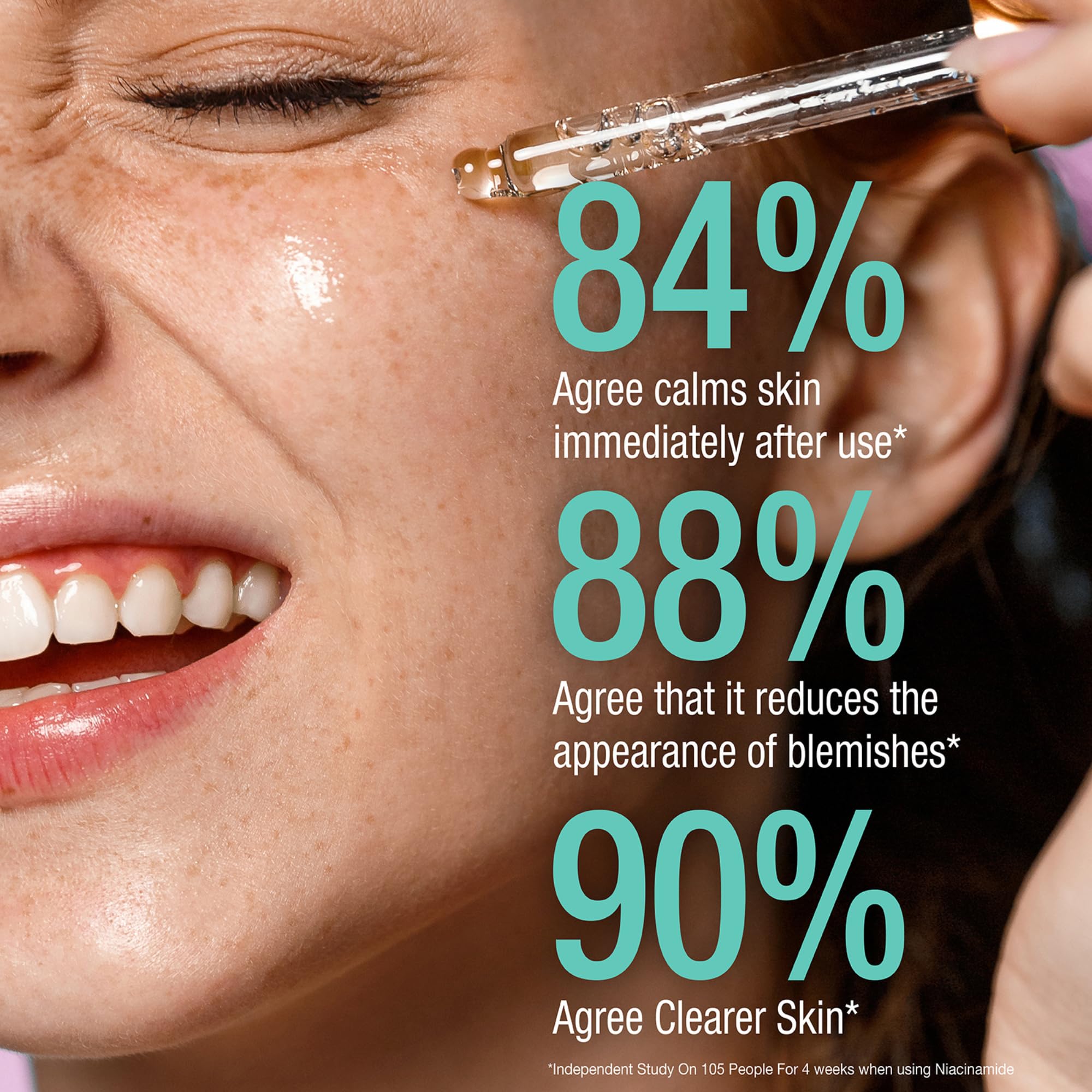 Balance Active Formula 15% Niacinamid Serum zur Bekämpfung von Hautunreinheiten (30 ml) - Enthält 4