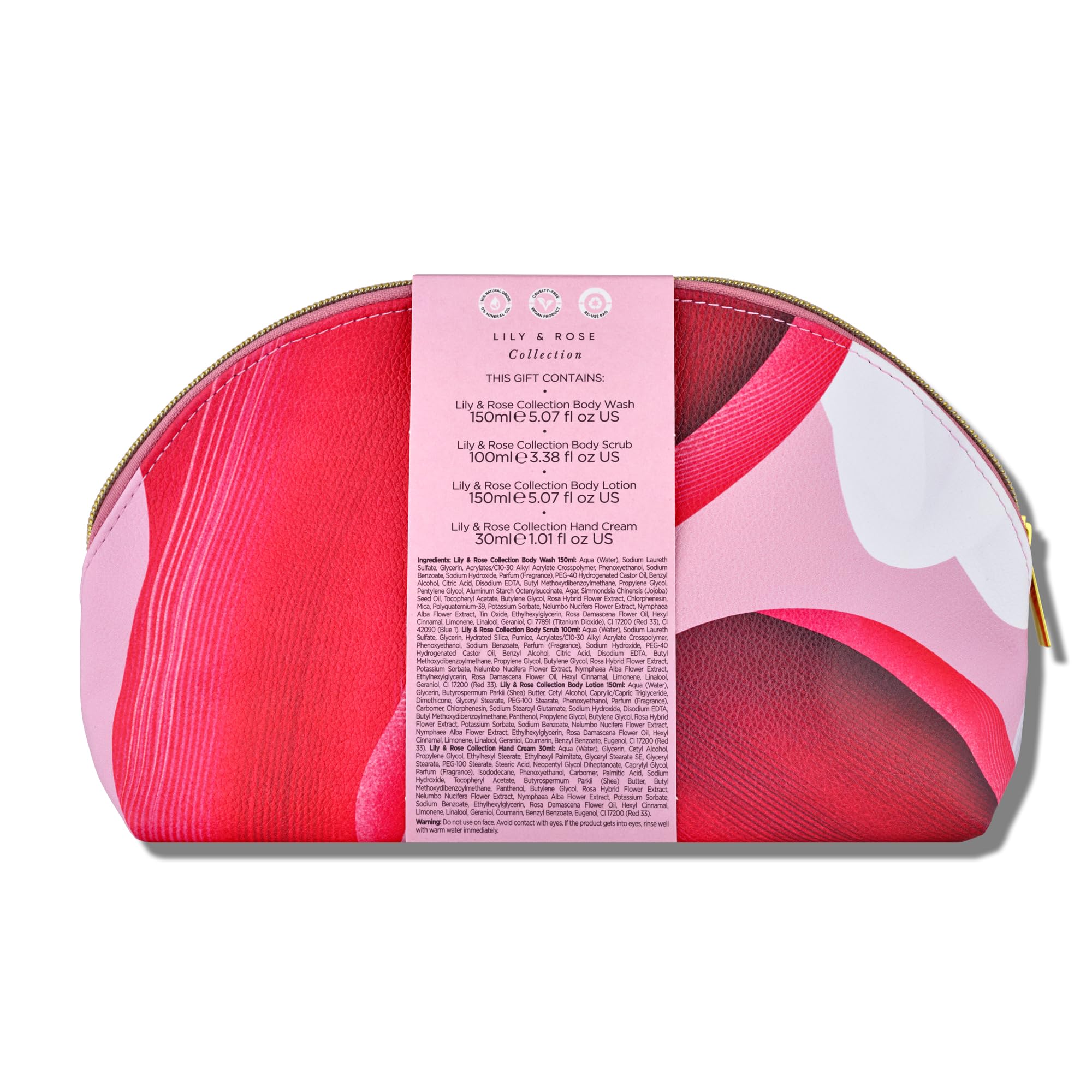 Sanctuary Spa Lily & Rose Collection Gift Set - Vegan Body Care 7