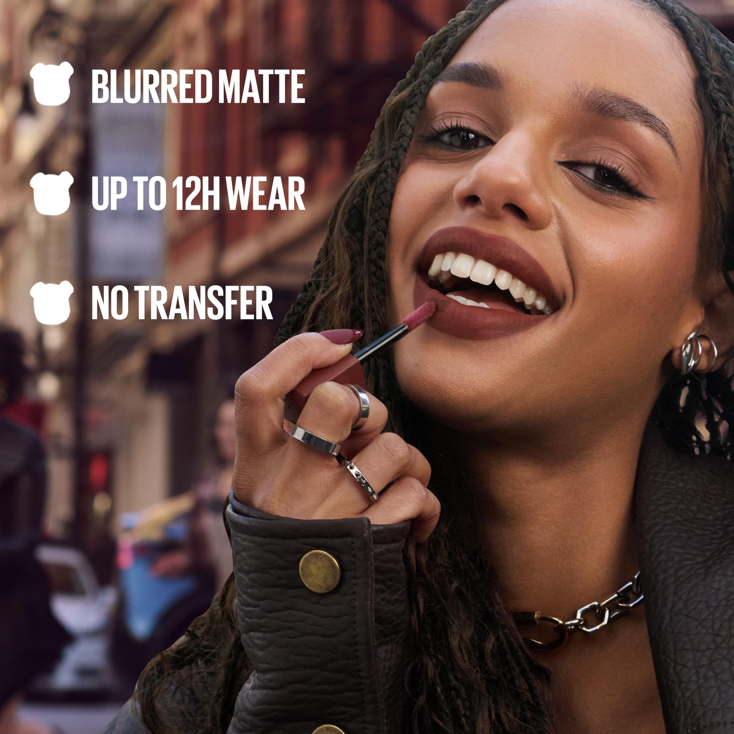 Maybelline Super Stay Teddy Tint Nudes: Up To 12 Hour Blurred Matte Lipstick 4