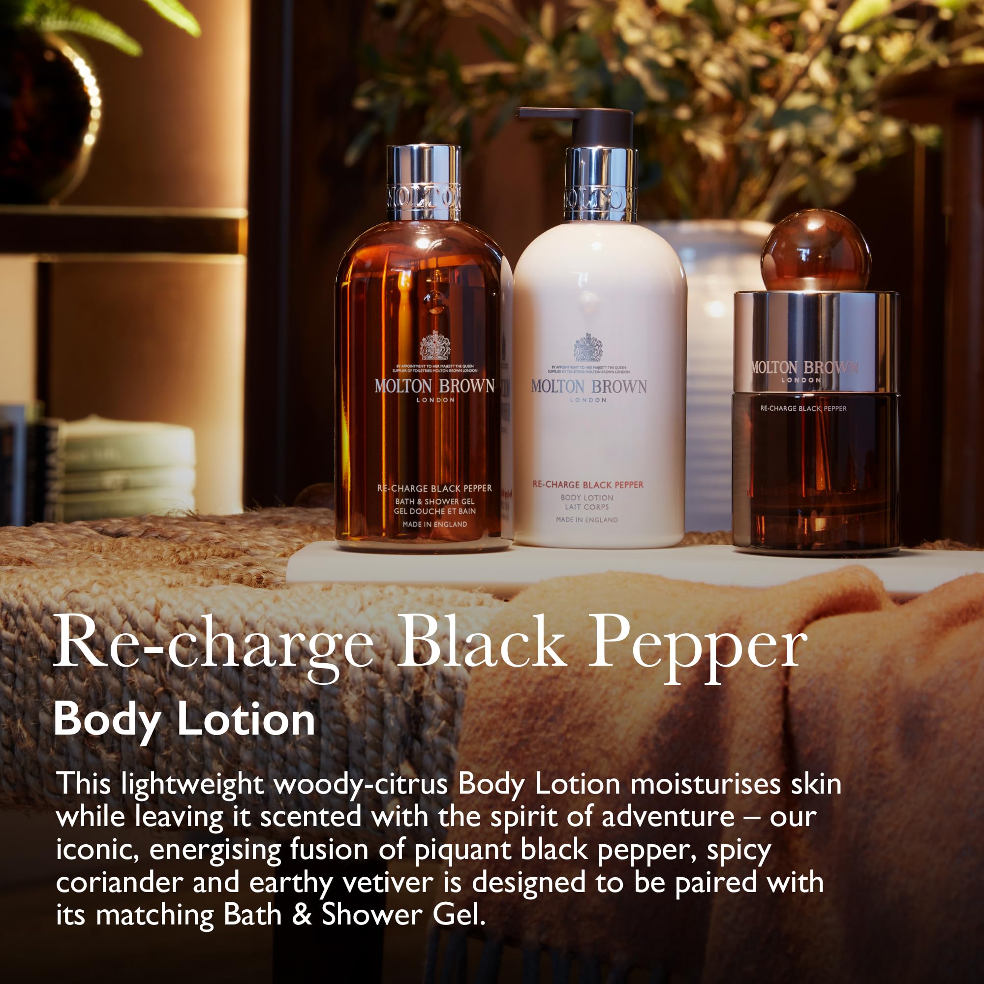Molton Brown Re-charge Black Pepper Body Lotion 300 ml 3