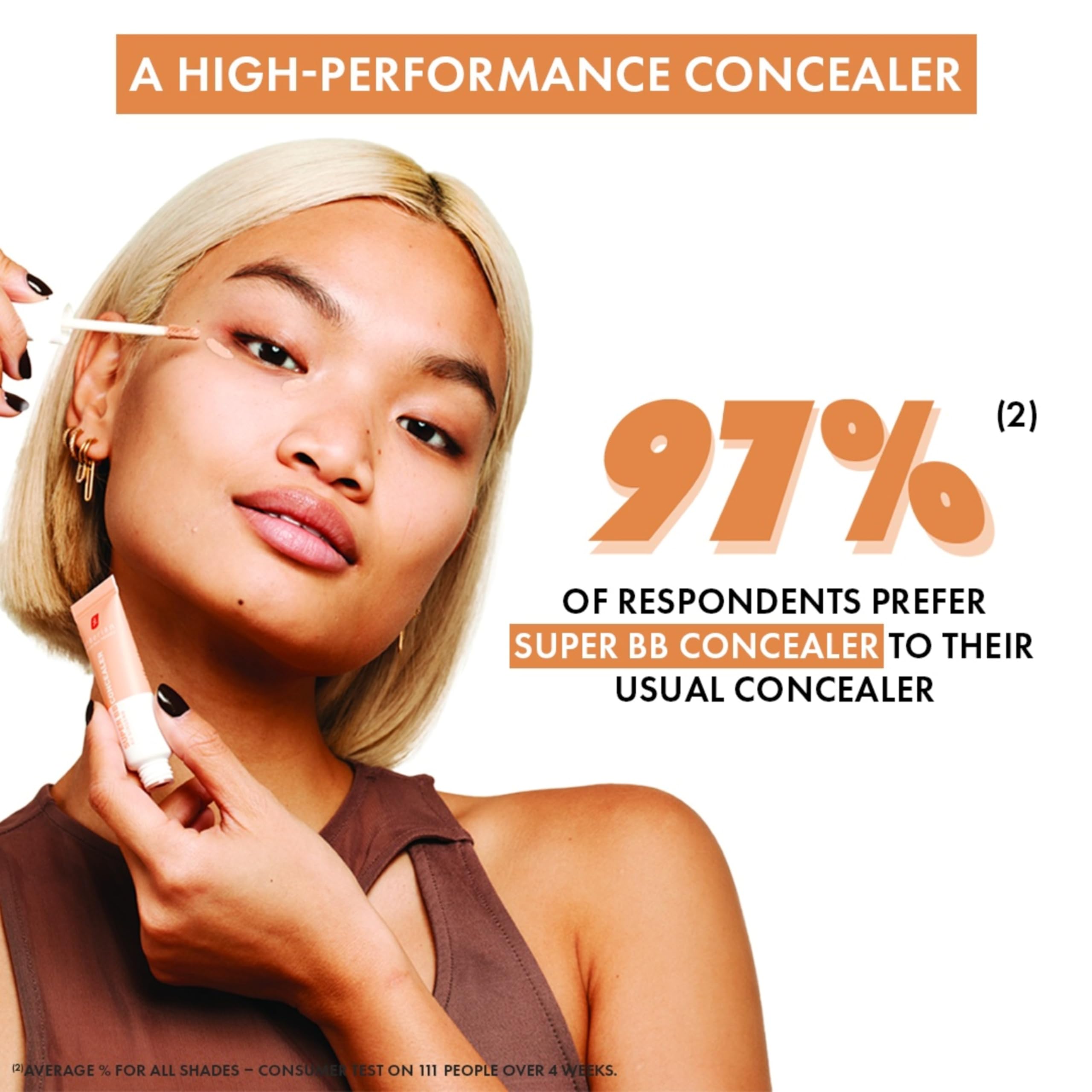 Erborian Super BB Concealer Nude: High Coverage, 12H Wear, Enriched with Niacinamide 6
