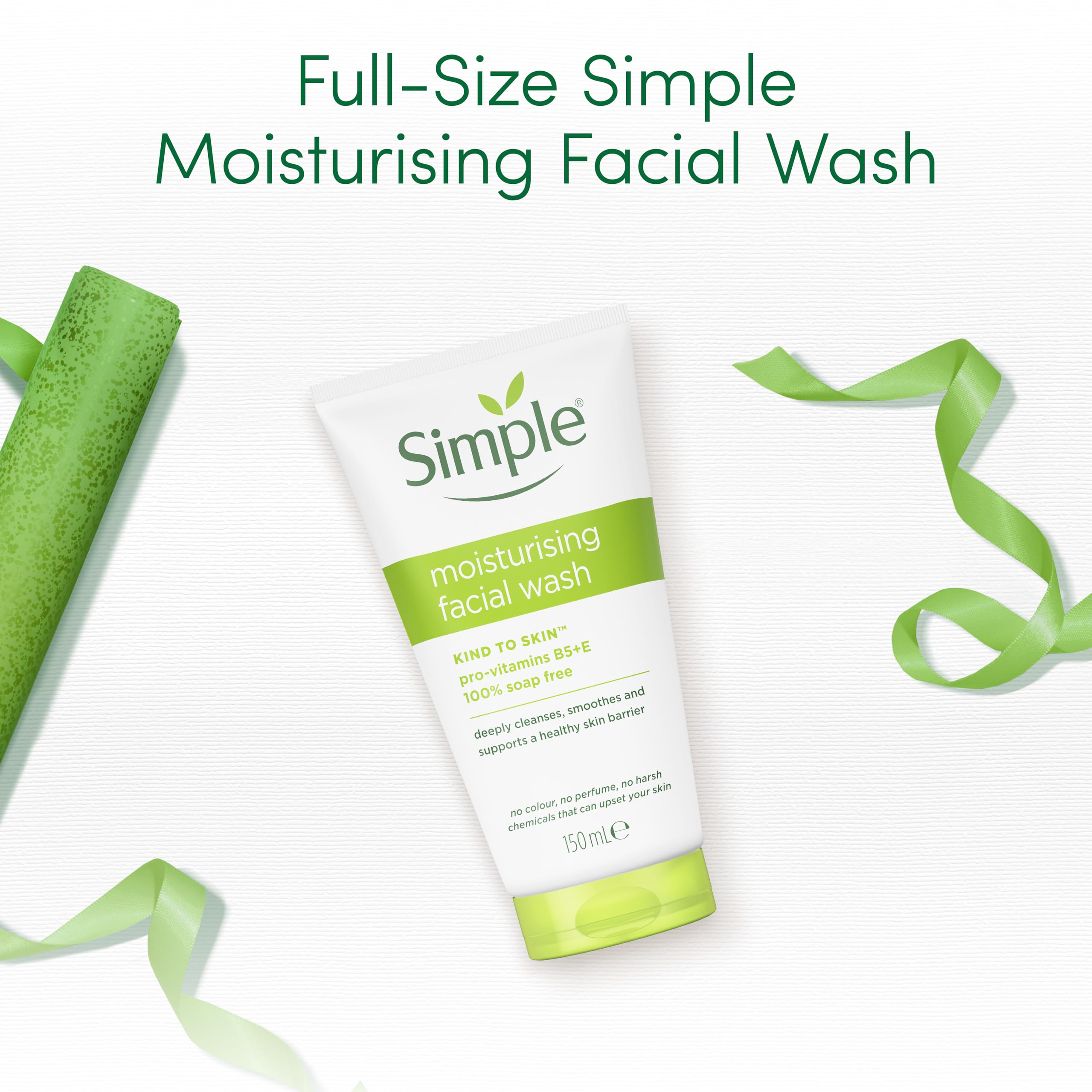 Simple Feuchtigkeitsspendendes Geschenkset mit Gesichtsreinigung und Jade-Gesichtsroller 5