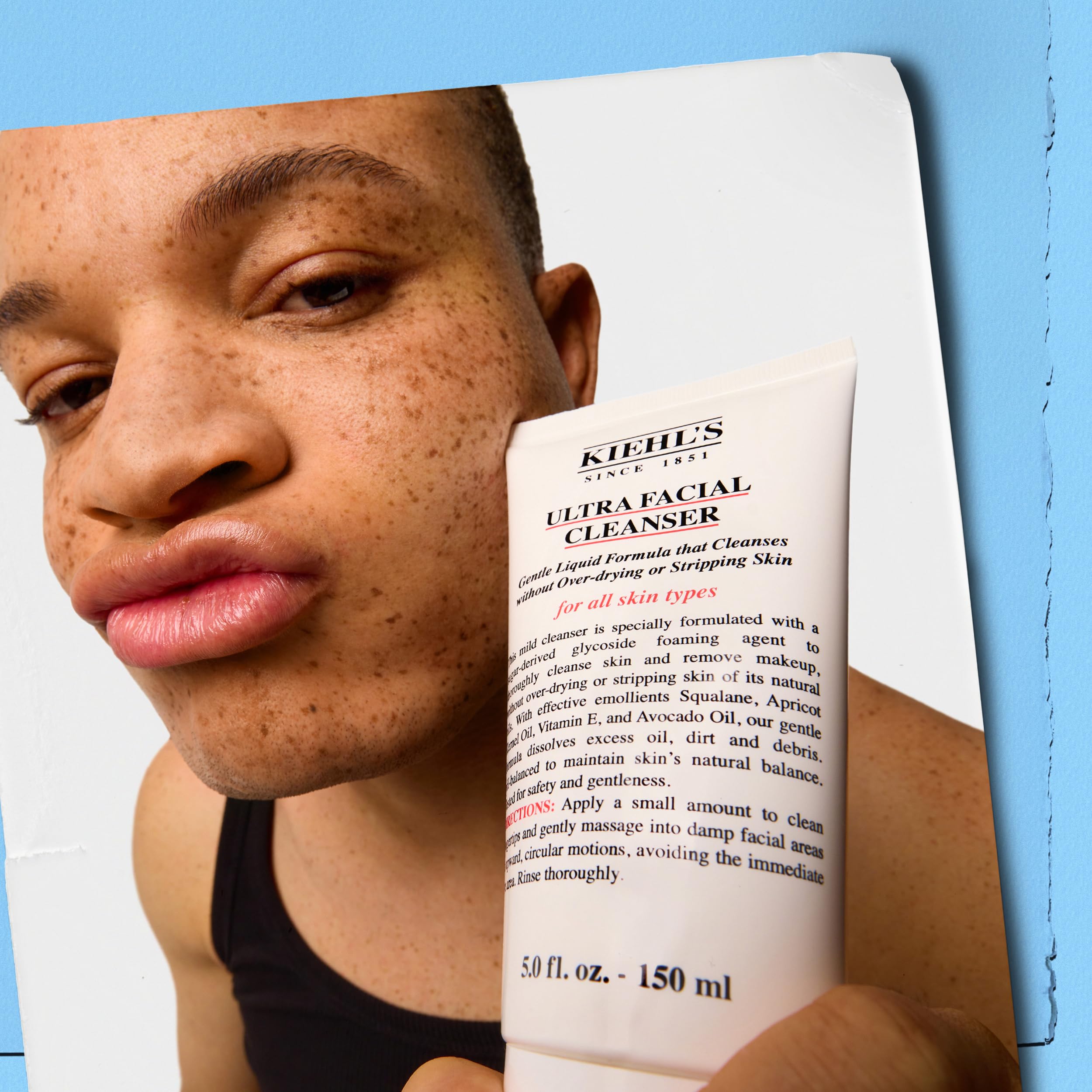 Kiehl's Ultra Gesichtsreiniger, leichter, schäumender Gesichtsreiniger, sanft reinigend 6