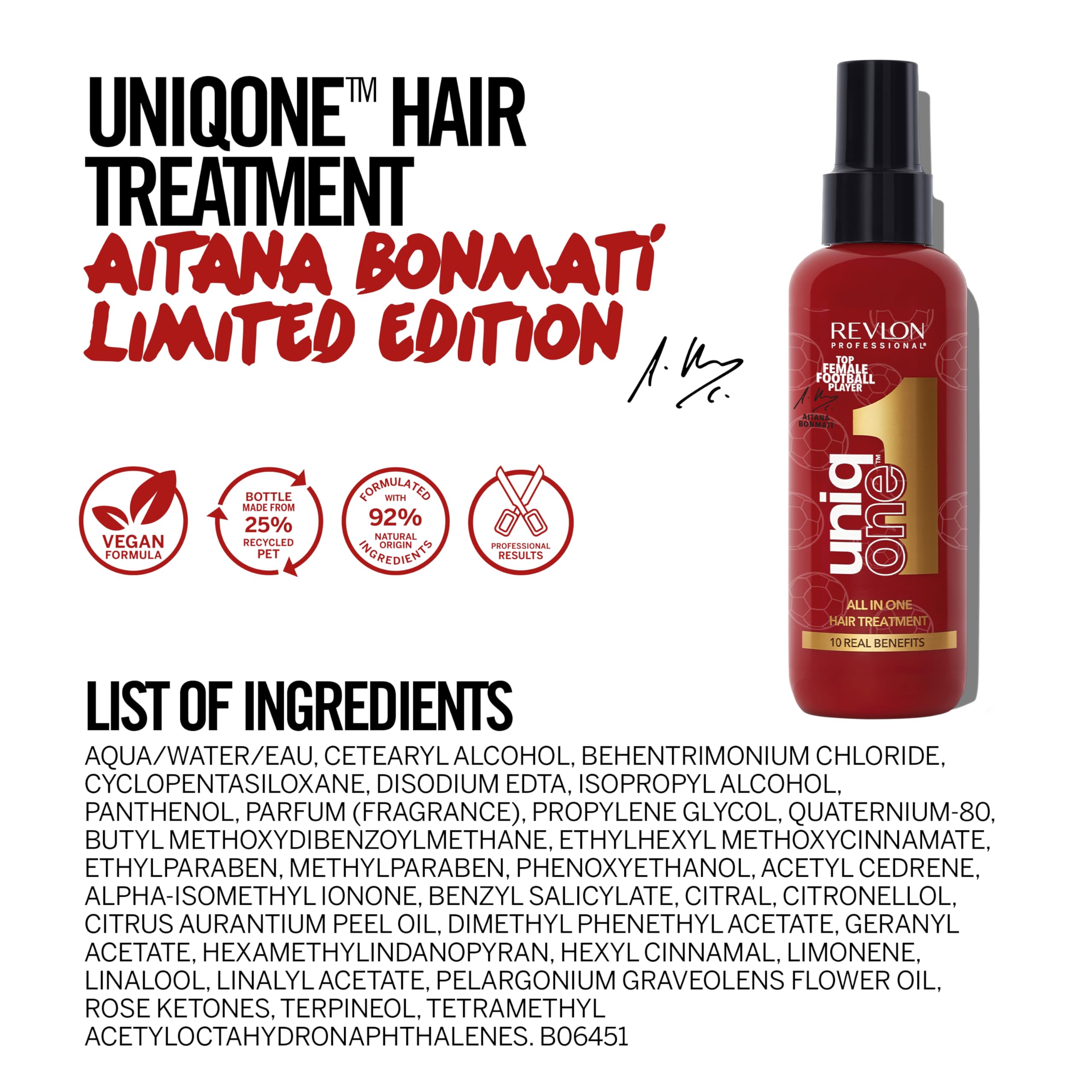 Revlon Professional UniqOne™ Hair Treatment Aitana Bonmatí Limited Edition 5