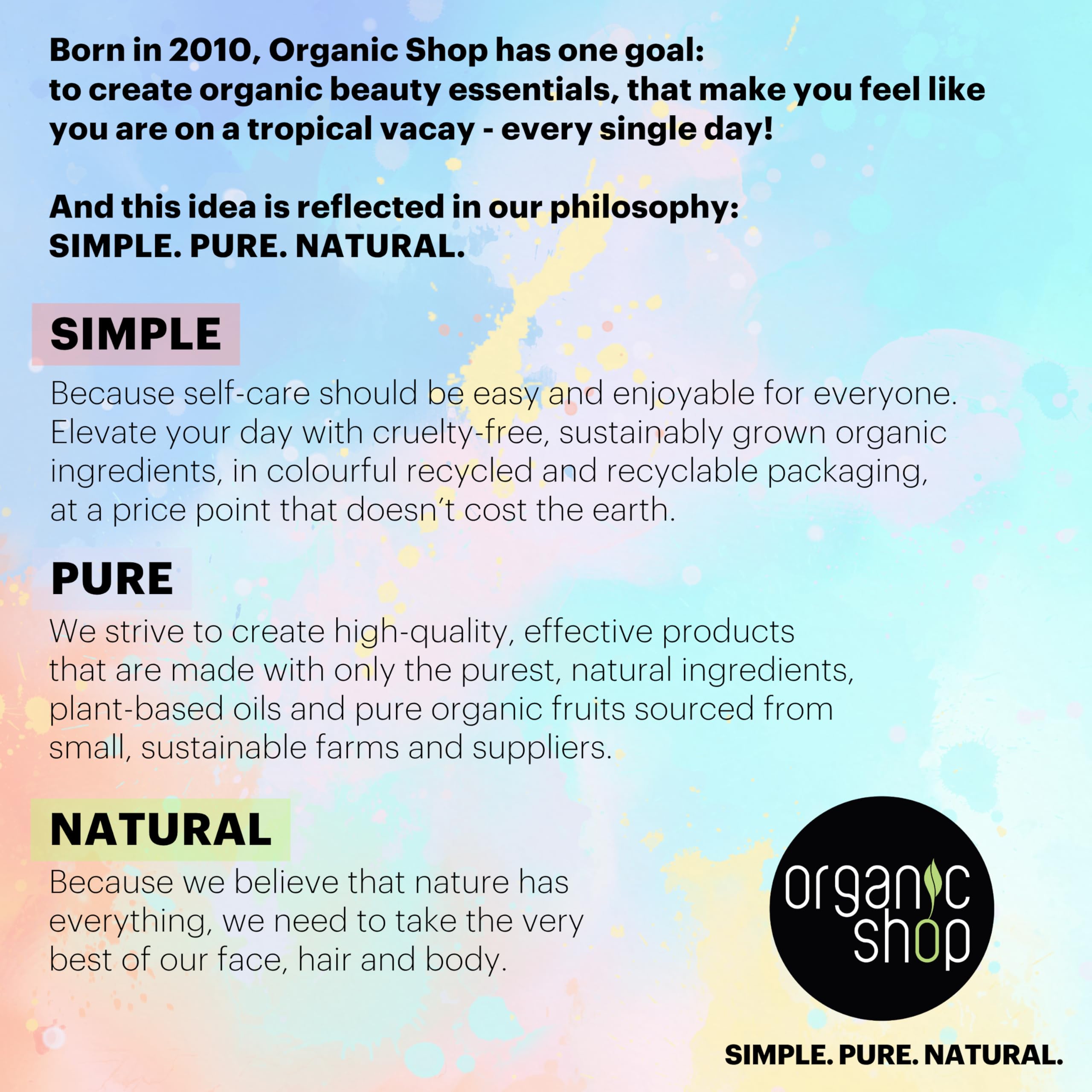 Organic Shop Hydrating Coconut Body Scrub with Natural Sugar and Coconut Oil (250ml) 10