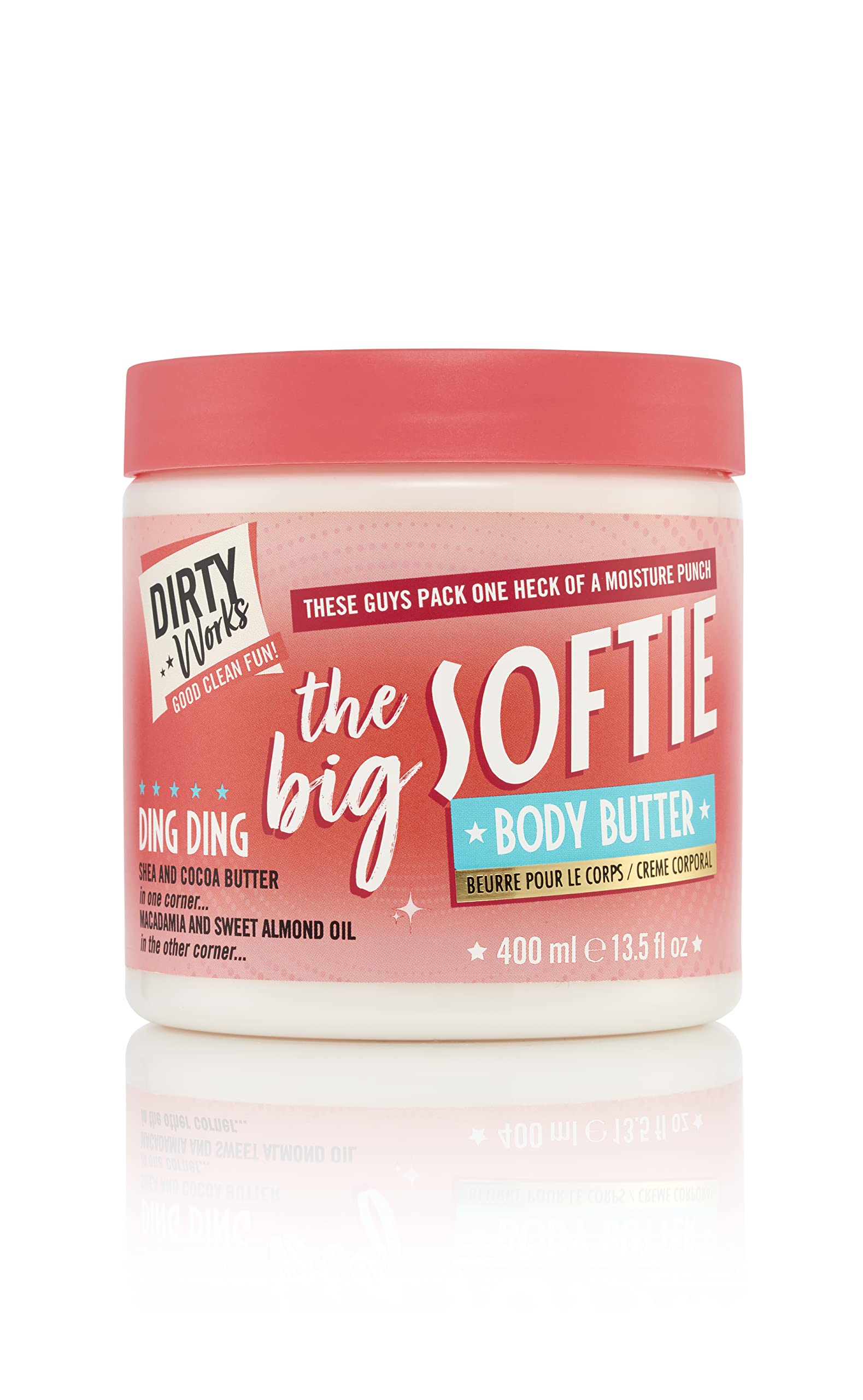 Dirty Works The Big Softie Signature Body Butter for Dry Skin, 400ml