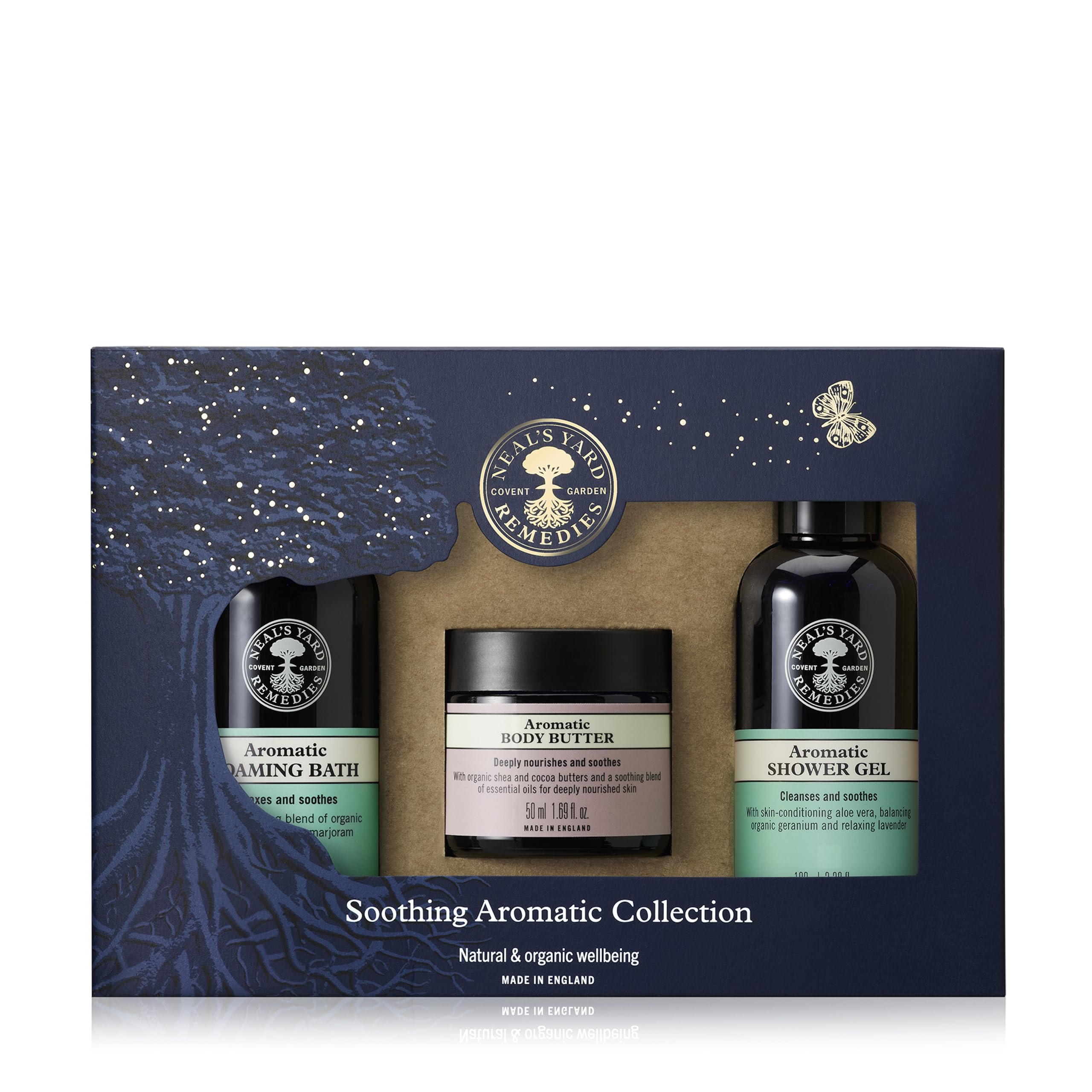 Neal's Yard Remedies Soothing Aromatic Gift Set with Bath Soak and Body Butter