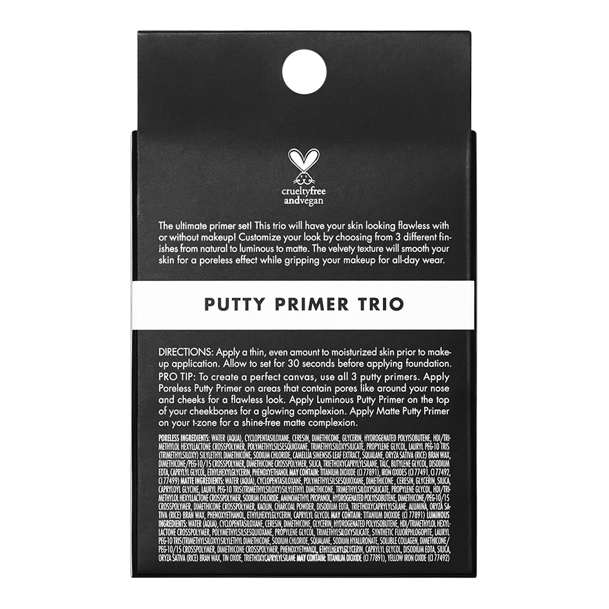 e.l.f. Putty Primer Trio Set for Natural, Luminous, and Matte Finishes 4