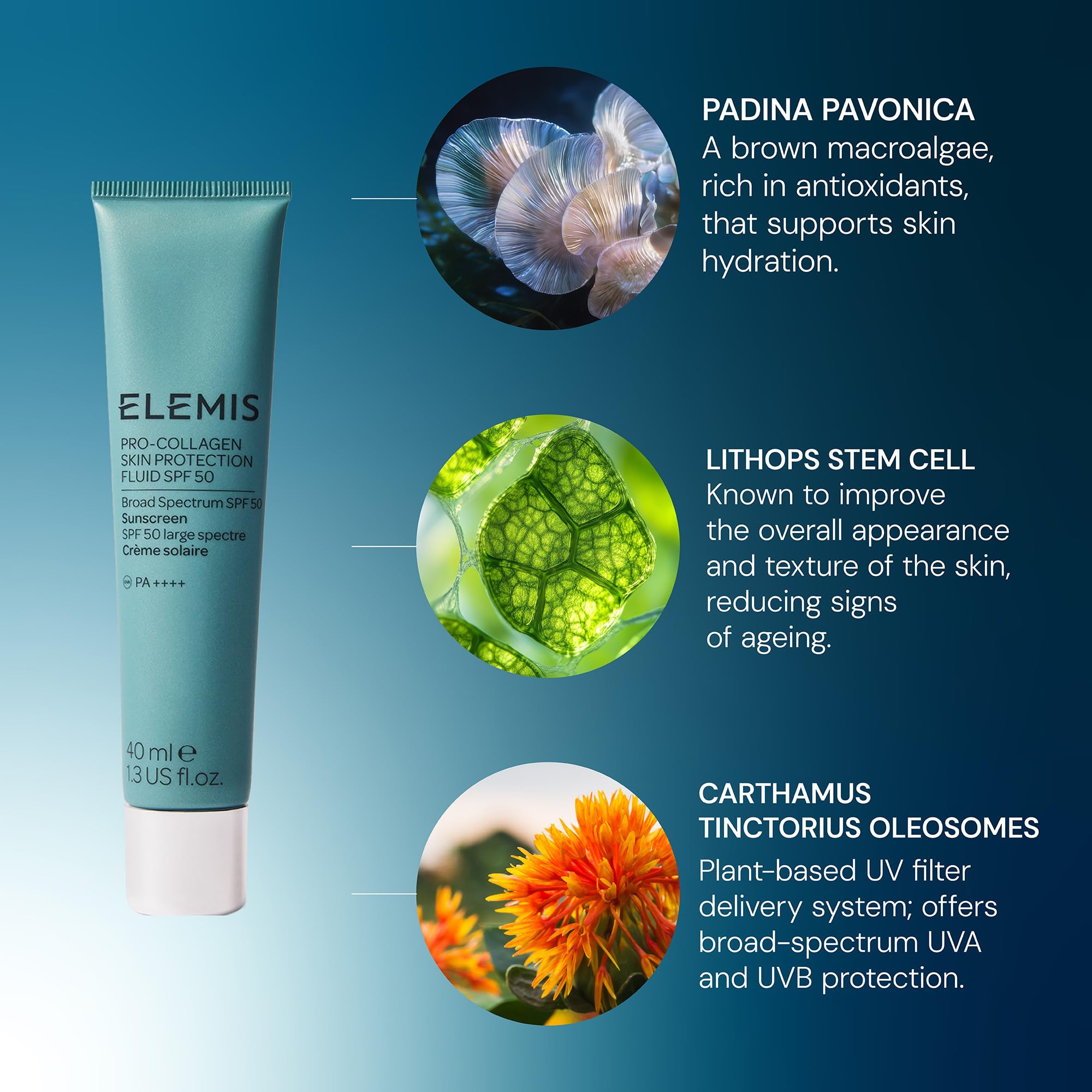 ELEMIS Pro-Collagen Daily Defence SPF50 Fluid with SPF30 Hydrating Sunscreen 5