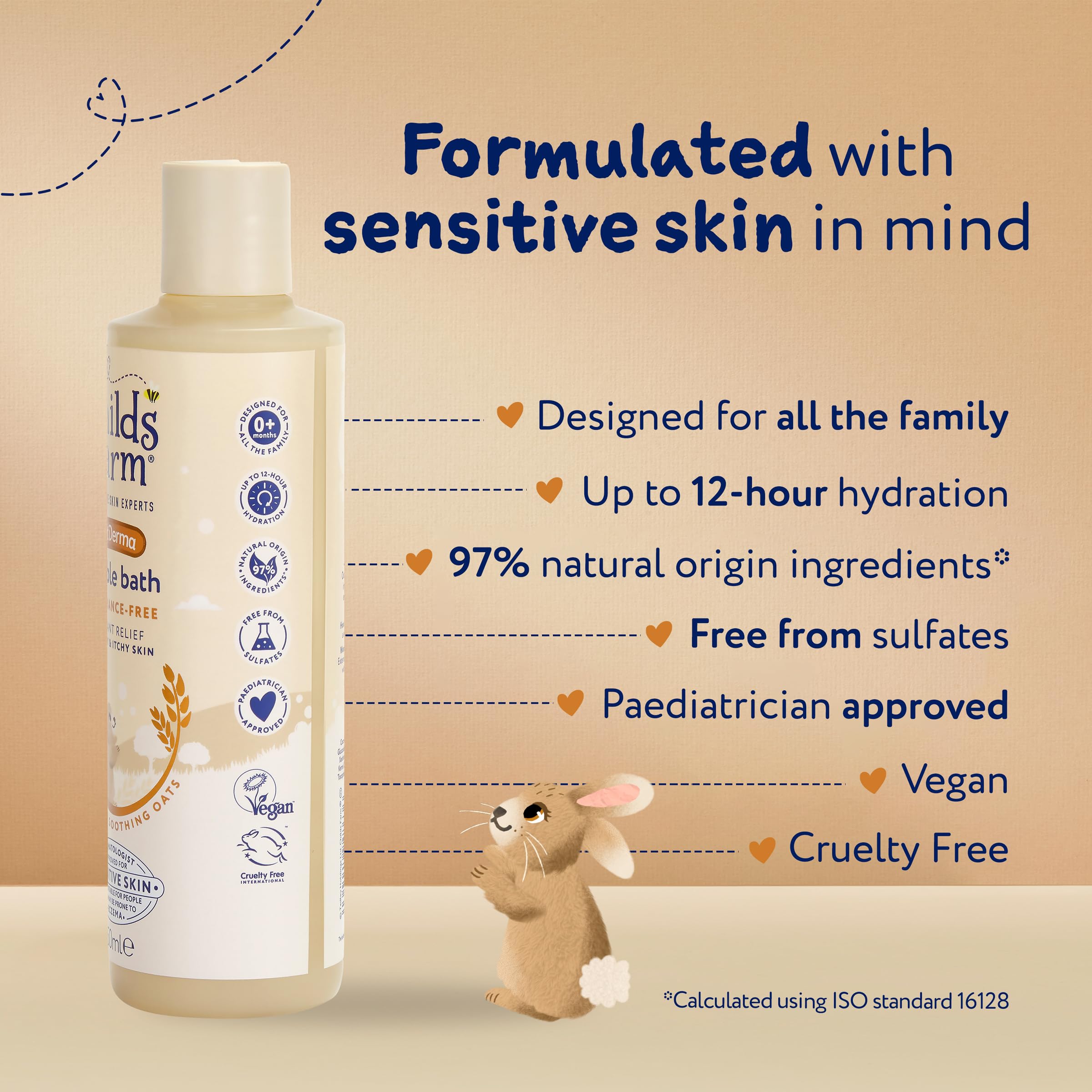 Childs Farm OatDerma Fragrance-Free Bubble Bath for Dry, Itchy Skin (0+ Months) 7