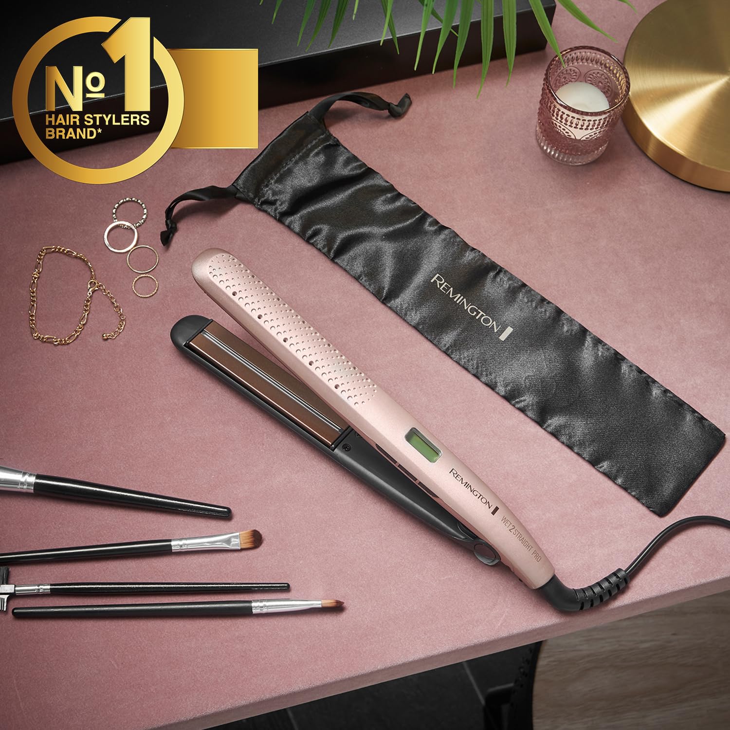 Remington Wet2Straight Pro Hair Straightener with Exclusive Venting System