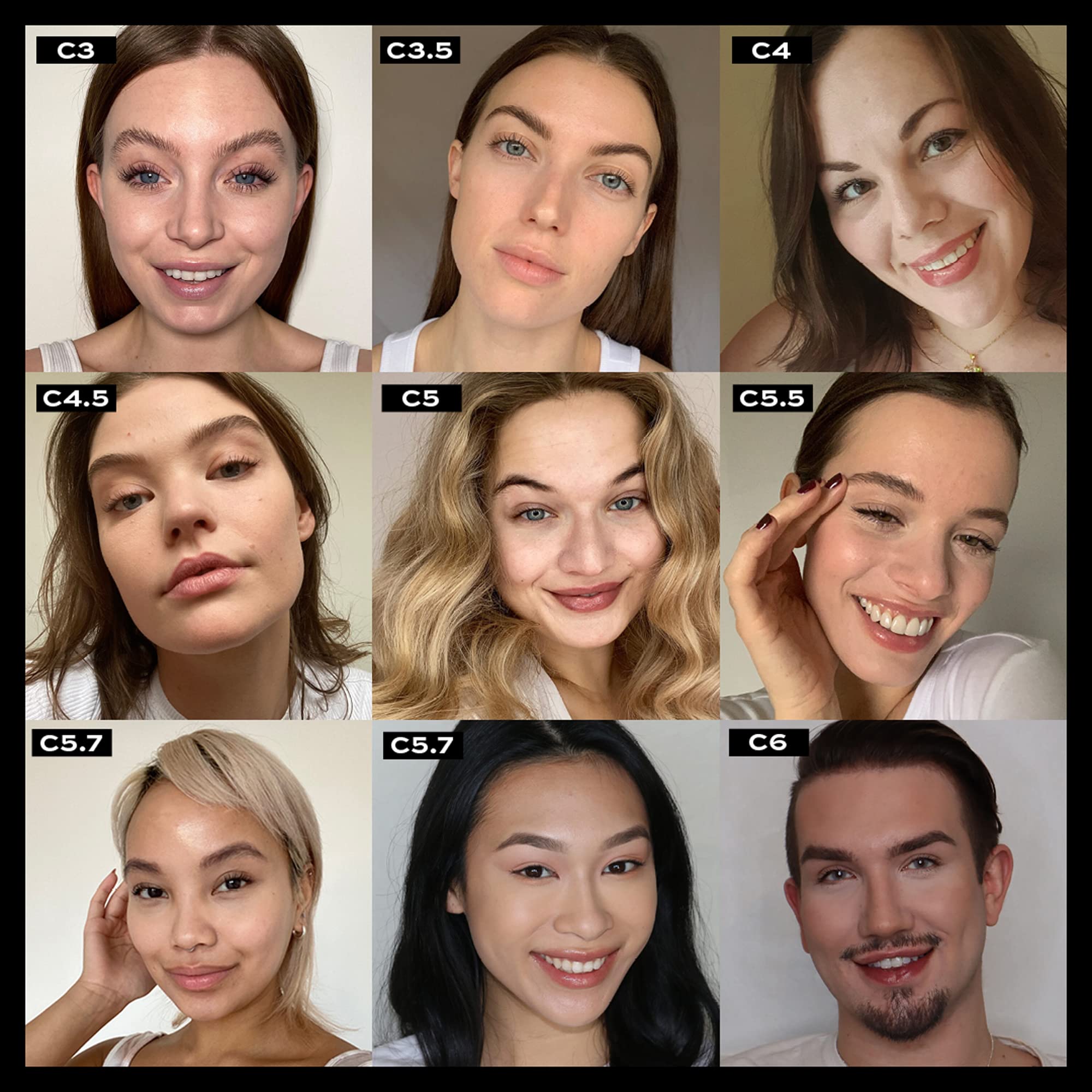 Revolution Conceal & Define Concealer, Full Coverage, Matte Finish, Shade C5, 4g 7