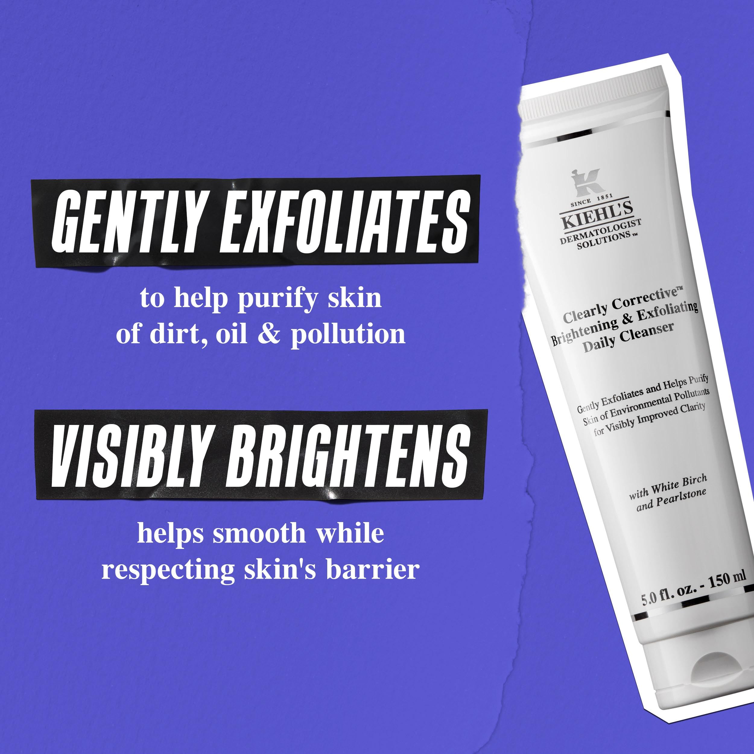 Kiehl's Clearly Corrective Brightening & Exfoliating Daily Cleanser, Gentle Formula 3