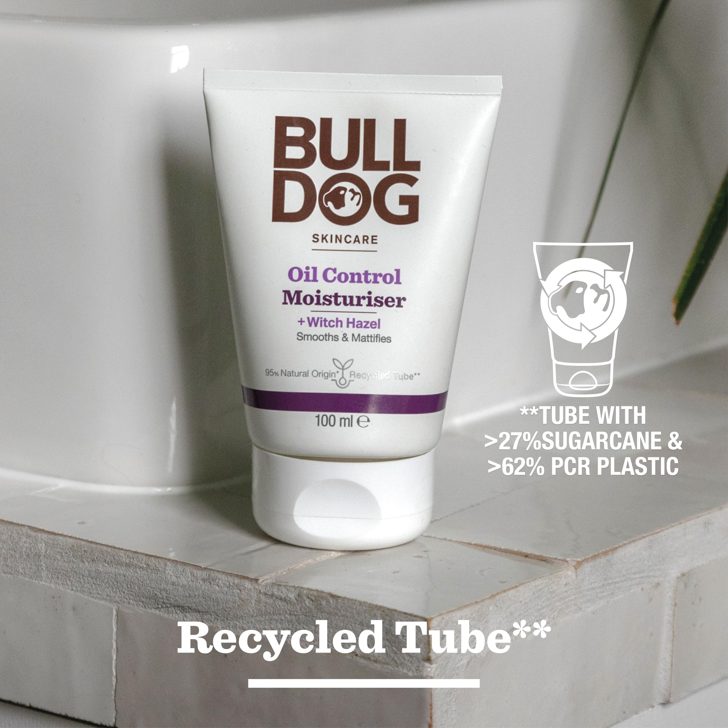 Bulldog Oil Control Moisturiser for Men, 100ml - Mattifying & Non-Greasy 6