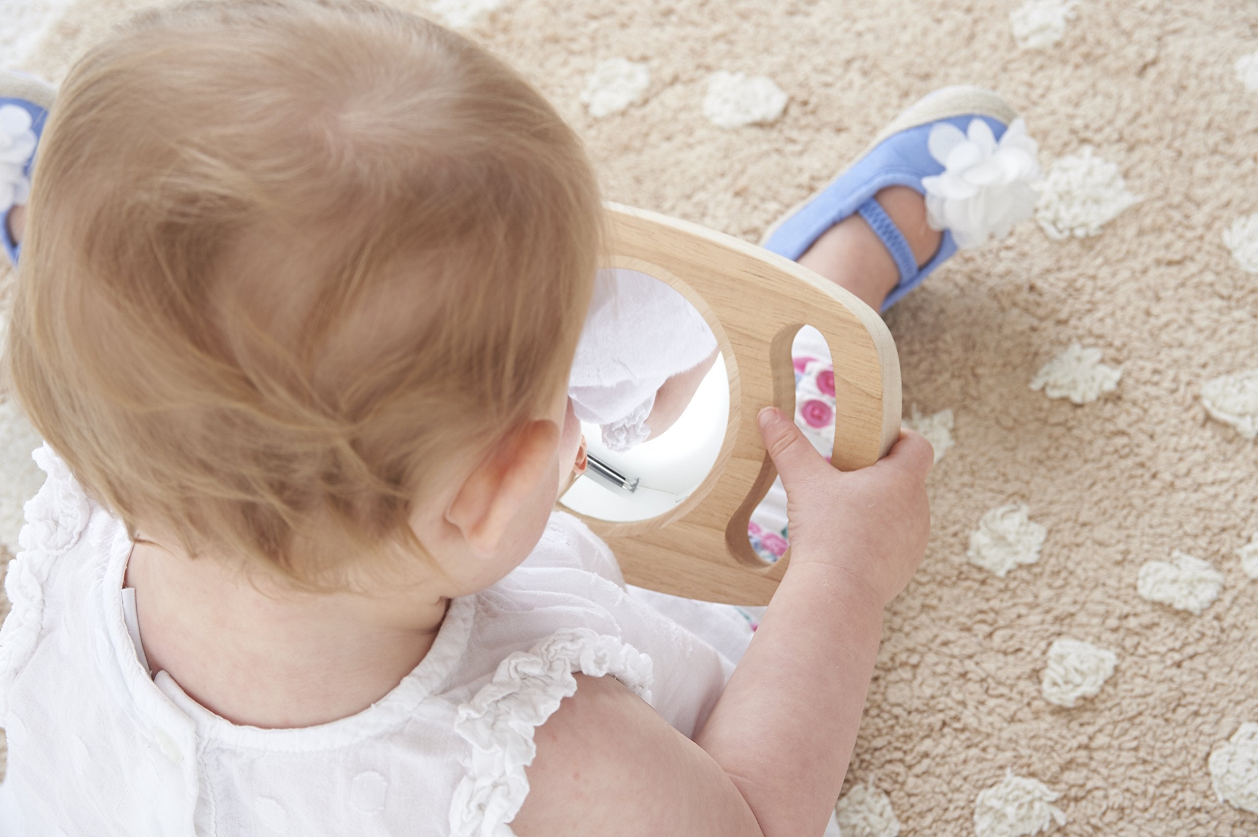 TickiT Easy Hold Convex/Concave Mirror for Early Self-Awareness and Sensory Play