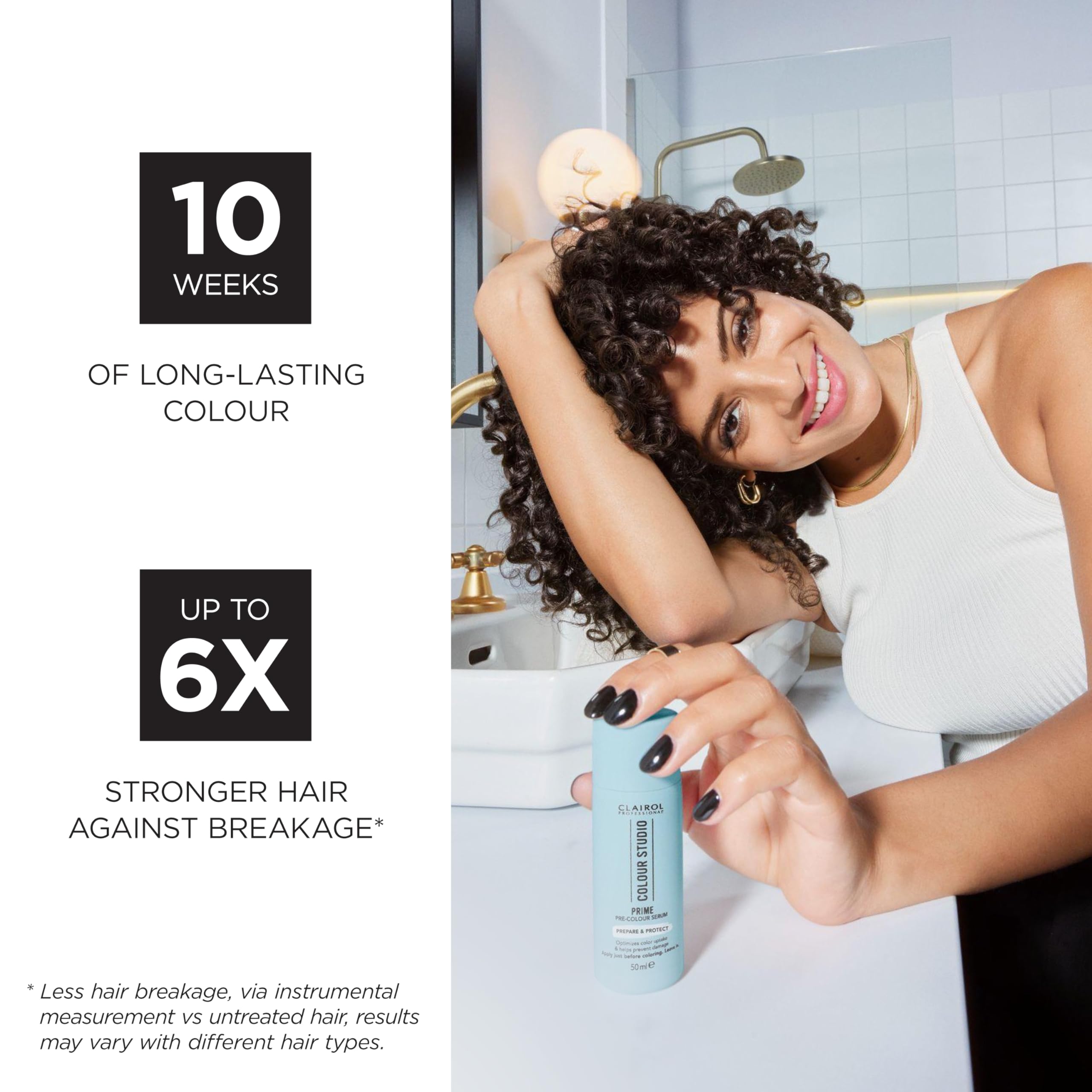 Clairol Professional Colour Studio | Step 3 Revitalise | Farbschutz-Conditioner für coloriertes Haar | Verlängert die Farbbrillanz mit anhaltendem Glanz | Für alle Haartypen und -farben | Vegan | 250 ml 6