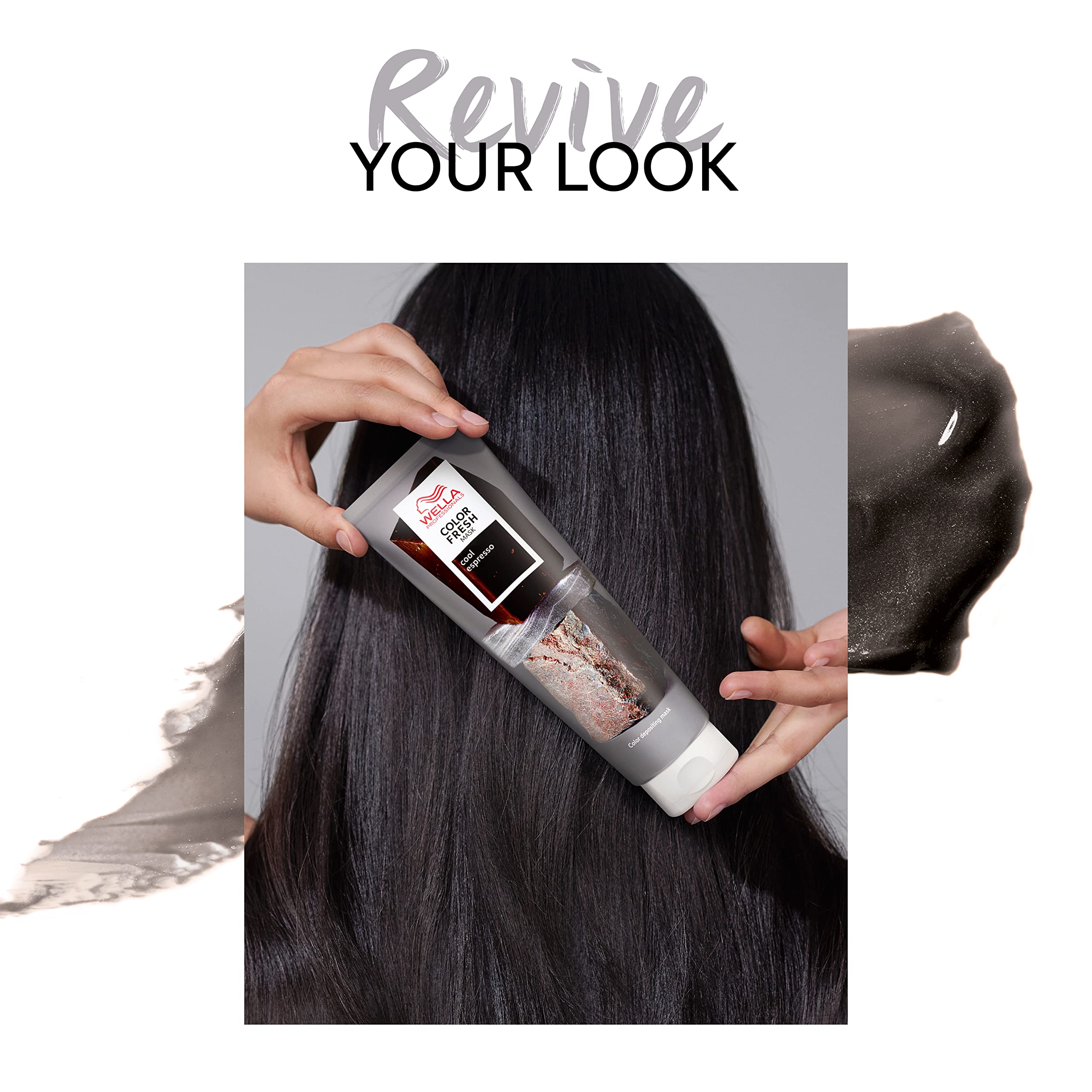 Wella Professionals Color Fresh Mask Temporary Color Refresh Treatment for Cool Espresso Tones 5