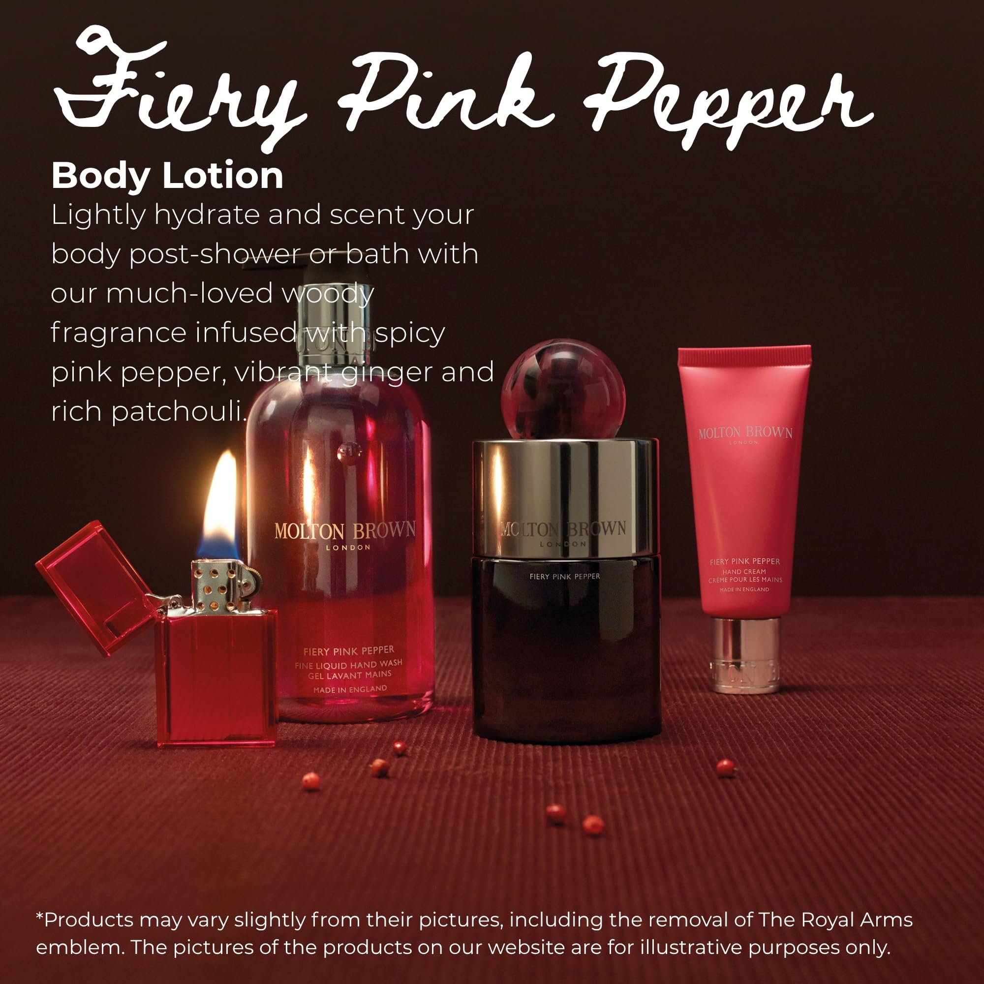 Molton Brown Fiery Pink Pepper Body Lotion, 300 ml