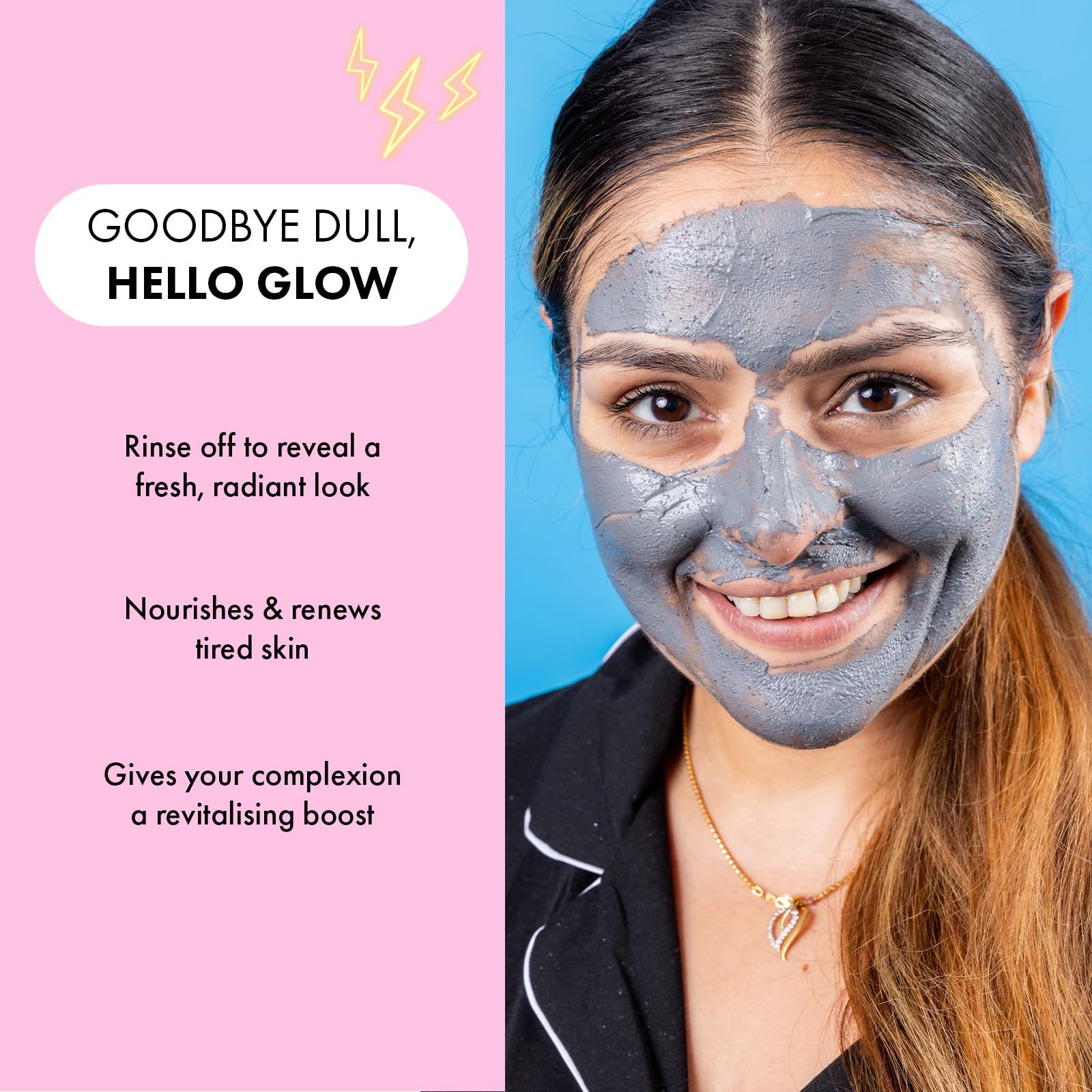 7th Heaven Charcoal Mud Mask with Glycolic Acid for Deep Cleanse and Exfoliation 3