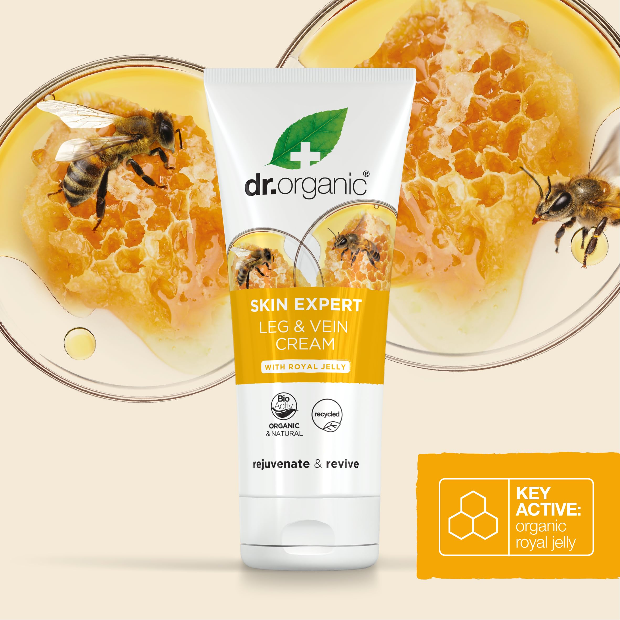 Dr Organic Skin Expert Leg & Vein Cream with Organic Royal Jelly 5