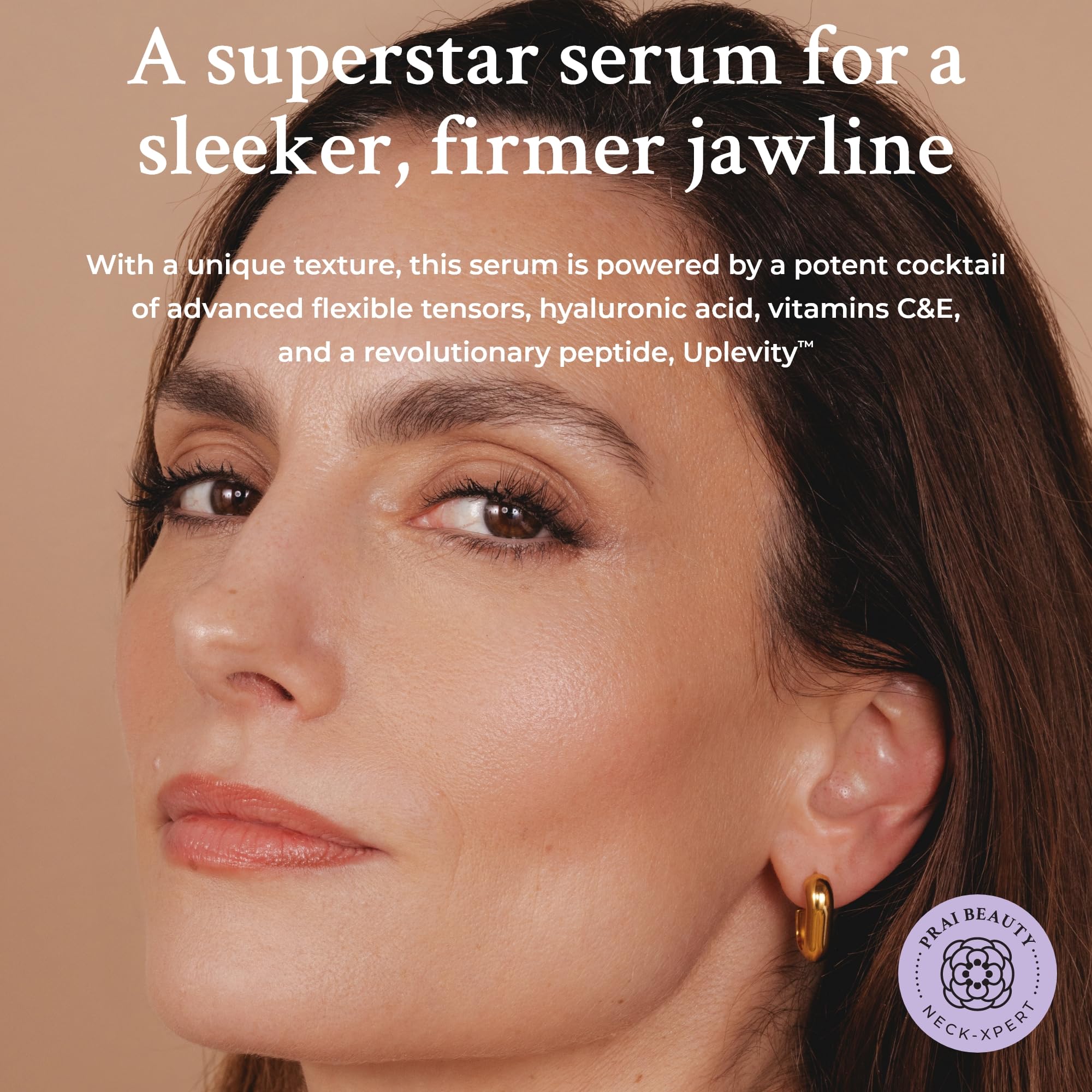 PRAI Ageless Jawline Uplift Serum 30ml for Instant Lift, Firming, and Wrinkle Smoothing 6