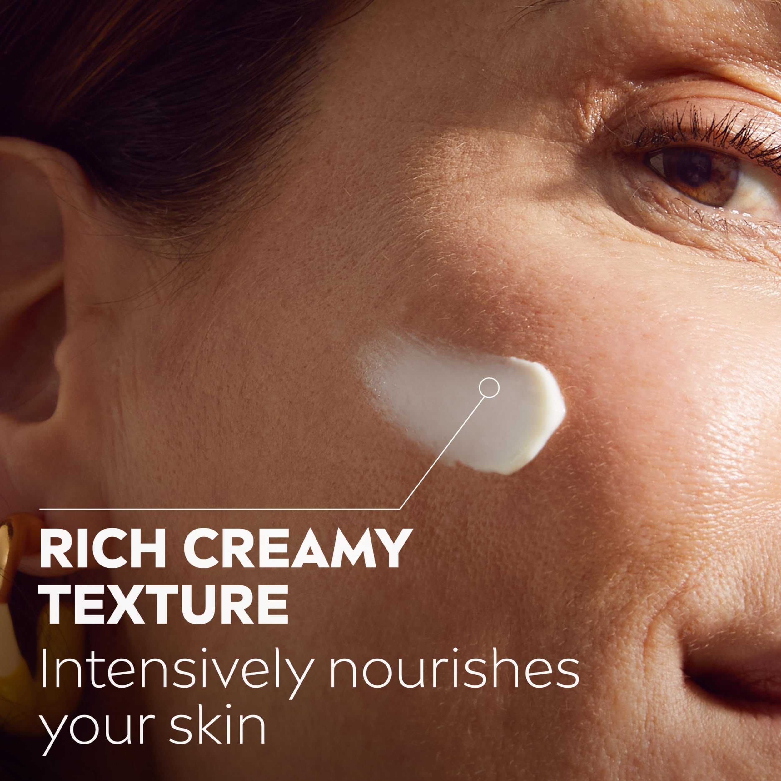 NIVEA Q10 Anti-Wrinkle 60+ Extra Nourishing Night Cream (50ml) for Deep Wrinkle Reduction 7