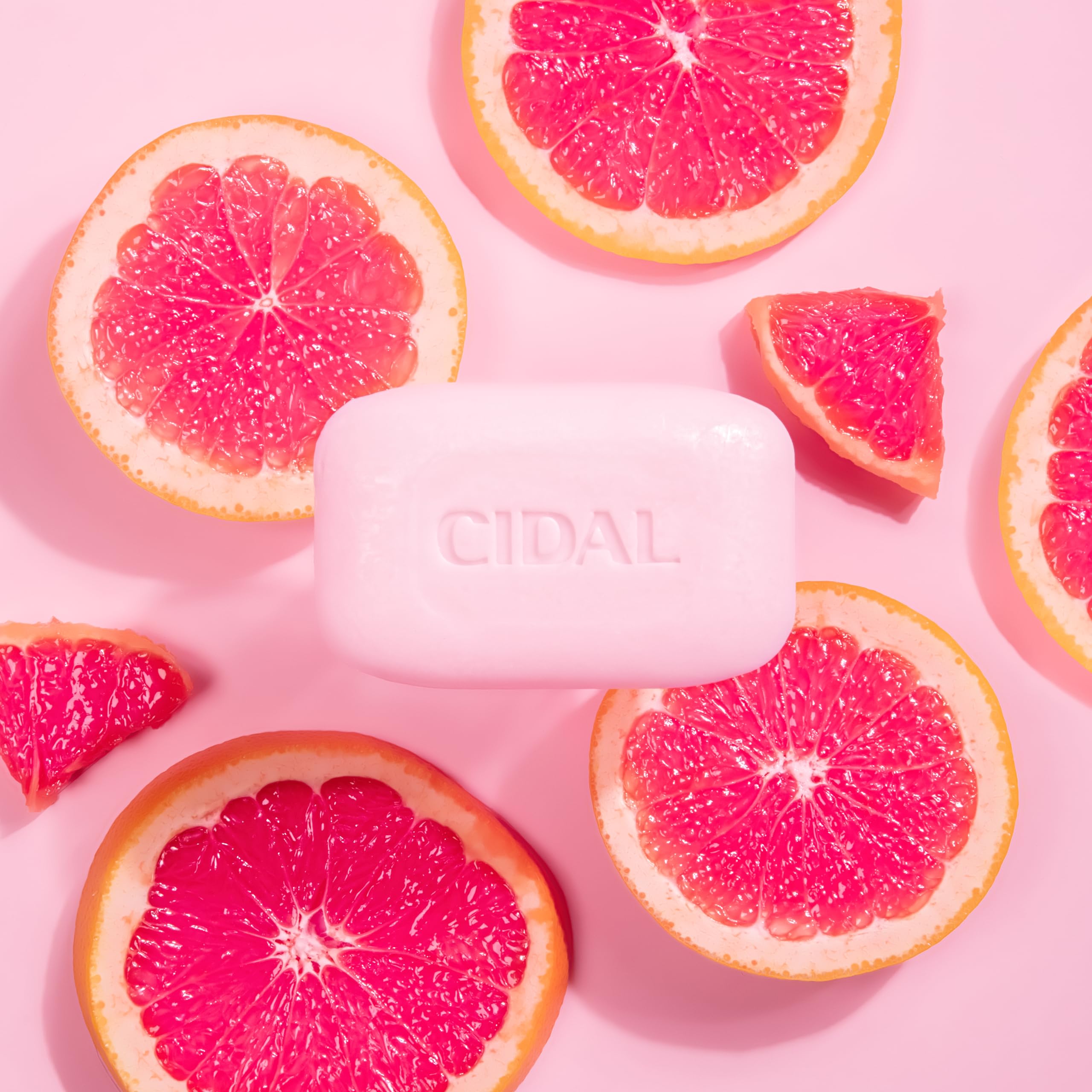 CIDAL Pink Grapefruit Reinigungsseife, antibakteriell, mit Grapefruitextrakt 4