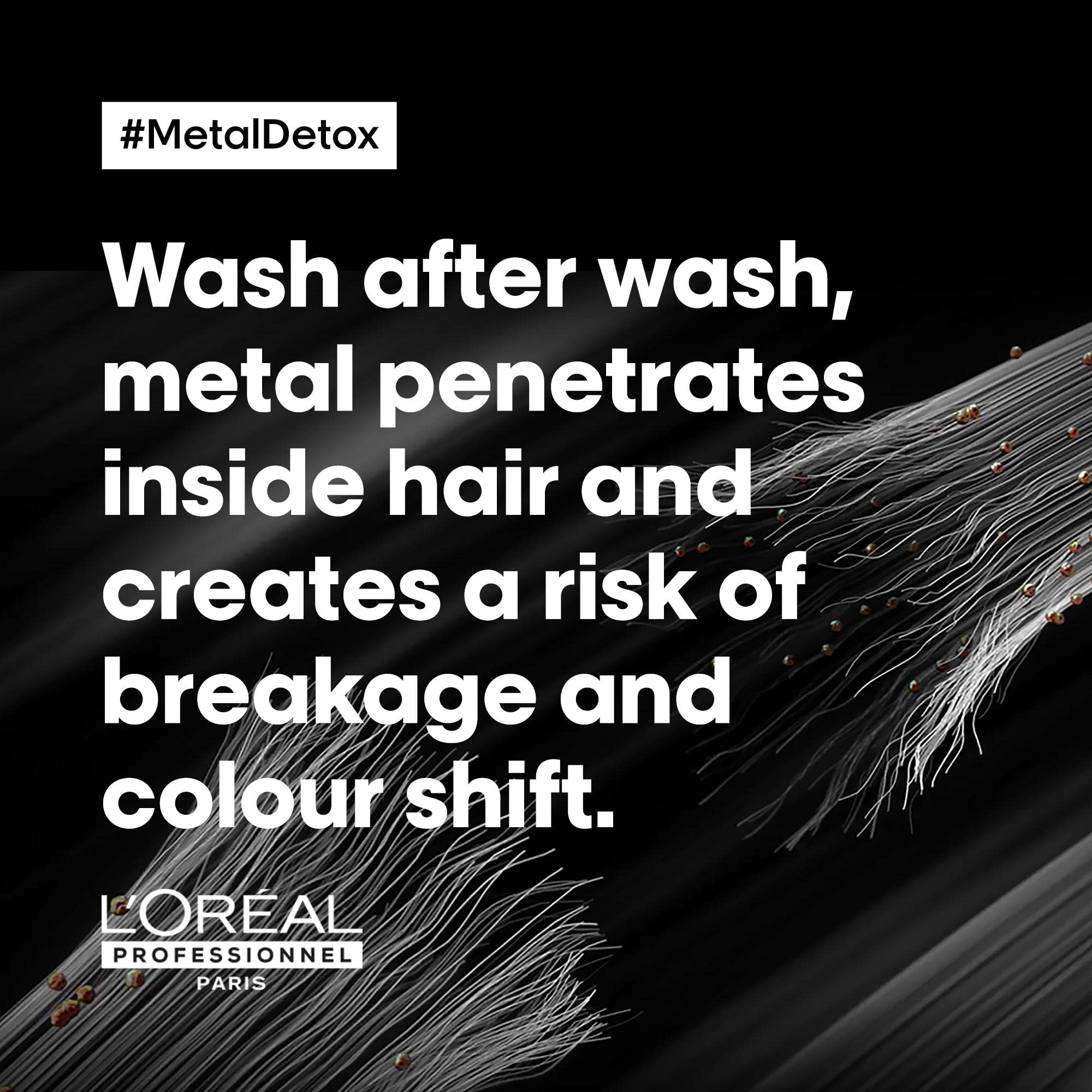 L'Oréal Professionnel Metal Detox Concentrated Hair Oil 50ml for Break Prevention 8