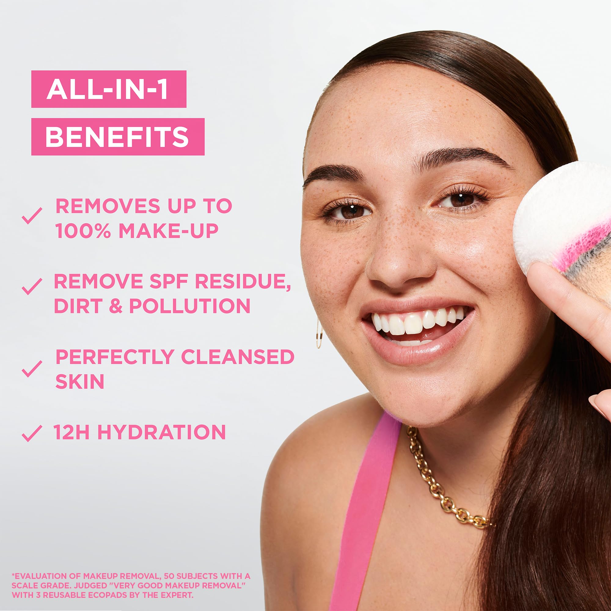 Garnier Skin Active Micellar Cleansing Water, Gentle Makeup Remover for All Skin Types, Fragrance-Free, 400ml