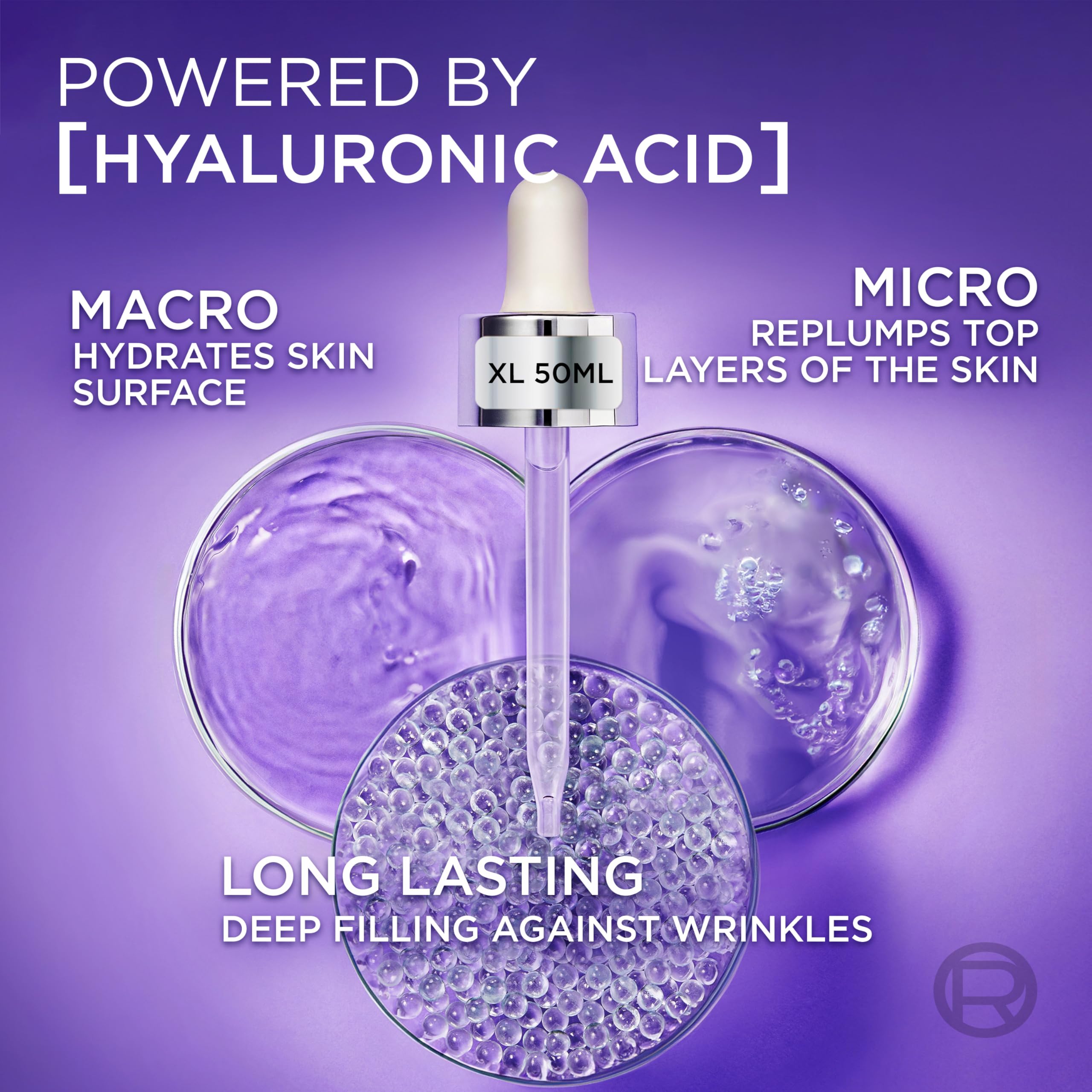 L'Oréal Paris Revitalift Hyaluronic Acid Serum, 1.5% Pure Concentrated XL 50ml 6