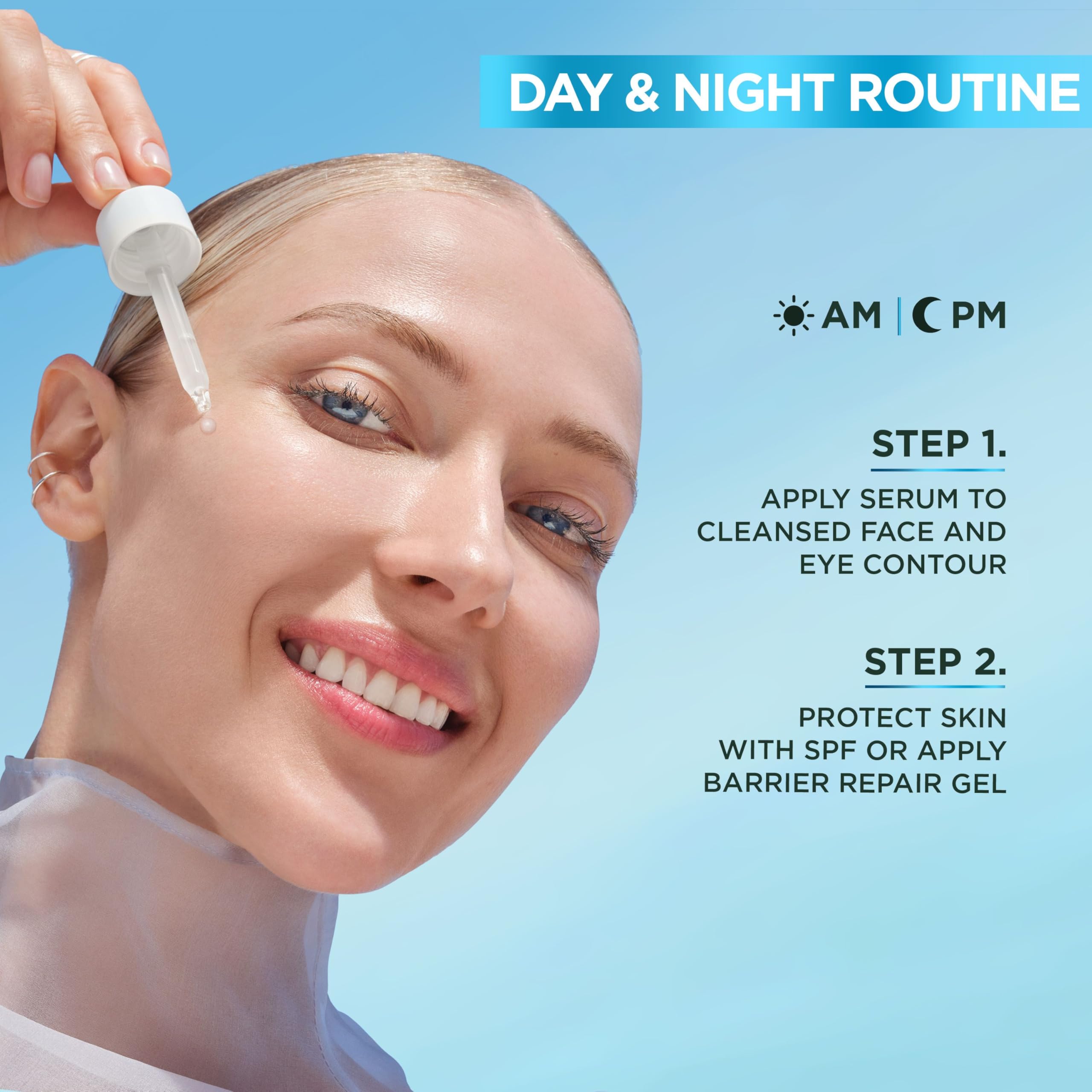 Garnier Hyaluron+ Barrier Repair Replumping Serum with 3% Hyaluronic Acid, Aloe & Glycerin, 30ml 8