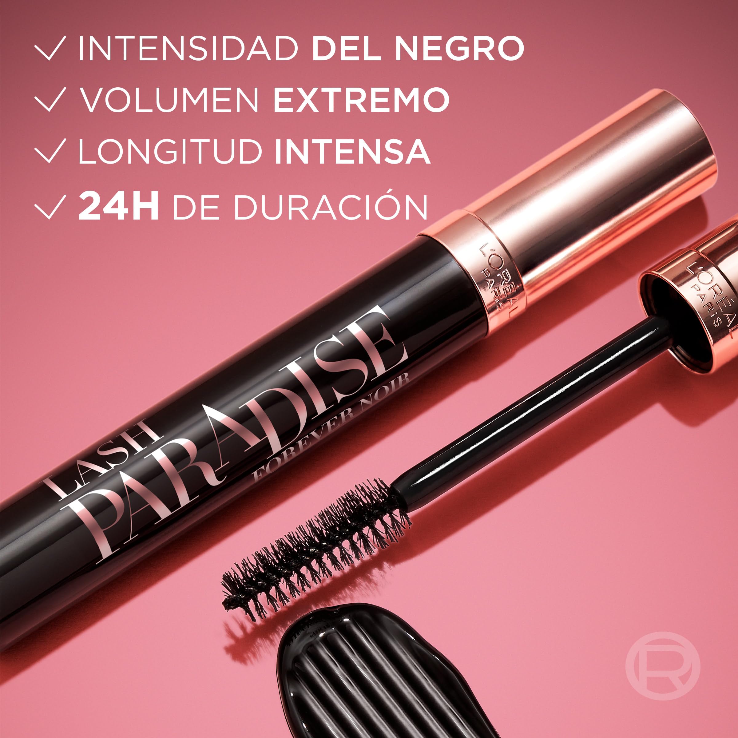 L'Oréal Paris Paradise Forever Noir Mascara for Voluptuous Volume and Intense Black 4