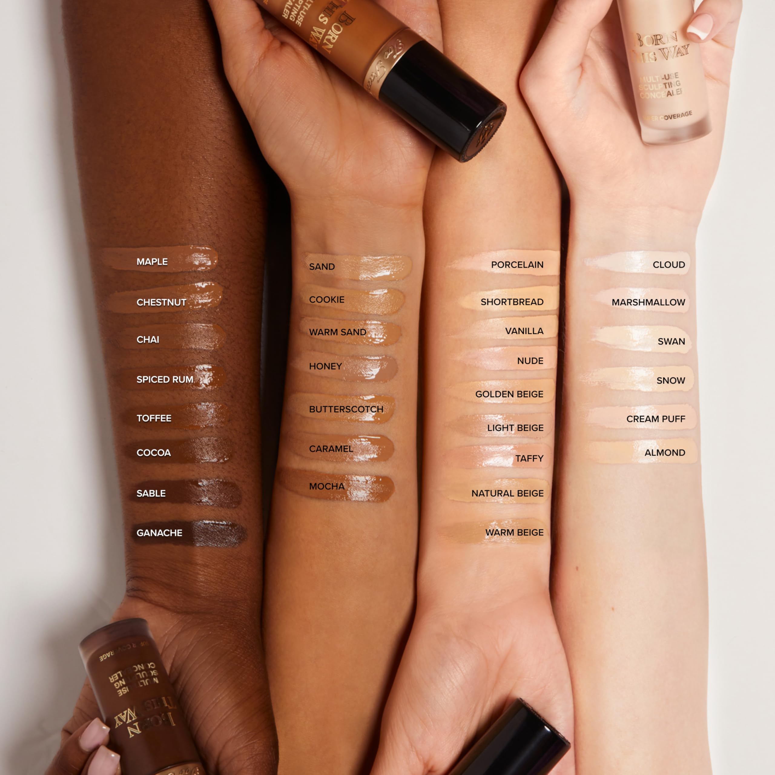 Too Faced Born This Way Super Coverage Multi-Use Concealer | Volle Deckkraft, ölfrei, langanhaltend + feuchtigkeitsspendend 7