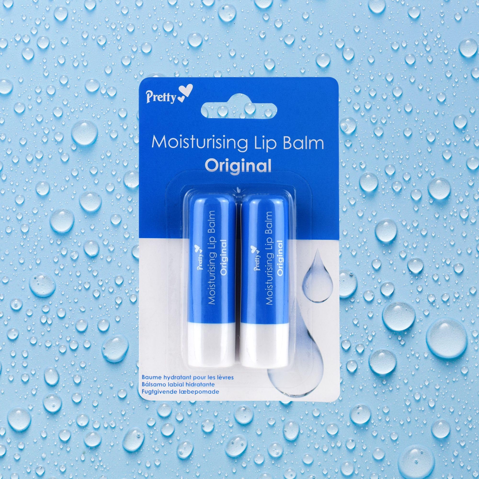 Pretty Moisturising Lip Balm - Original Scent for Dry, Sensitive Lips 3