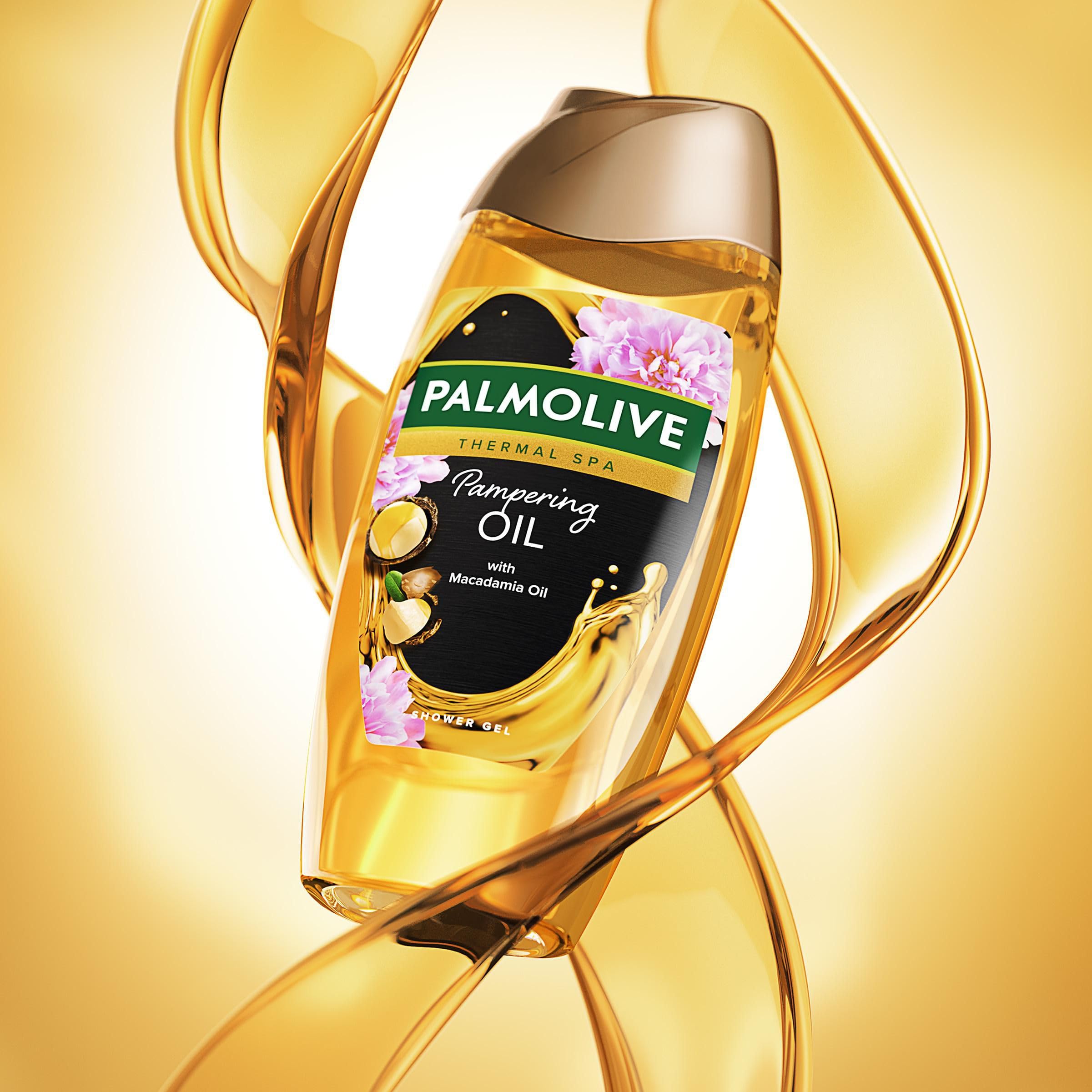 Palmolive Thermal Spa Verwöhn-Duschgel mit Macadamiaöl 400 ml 3