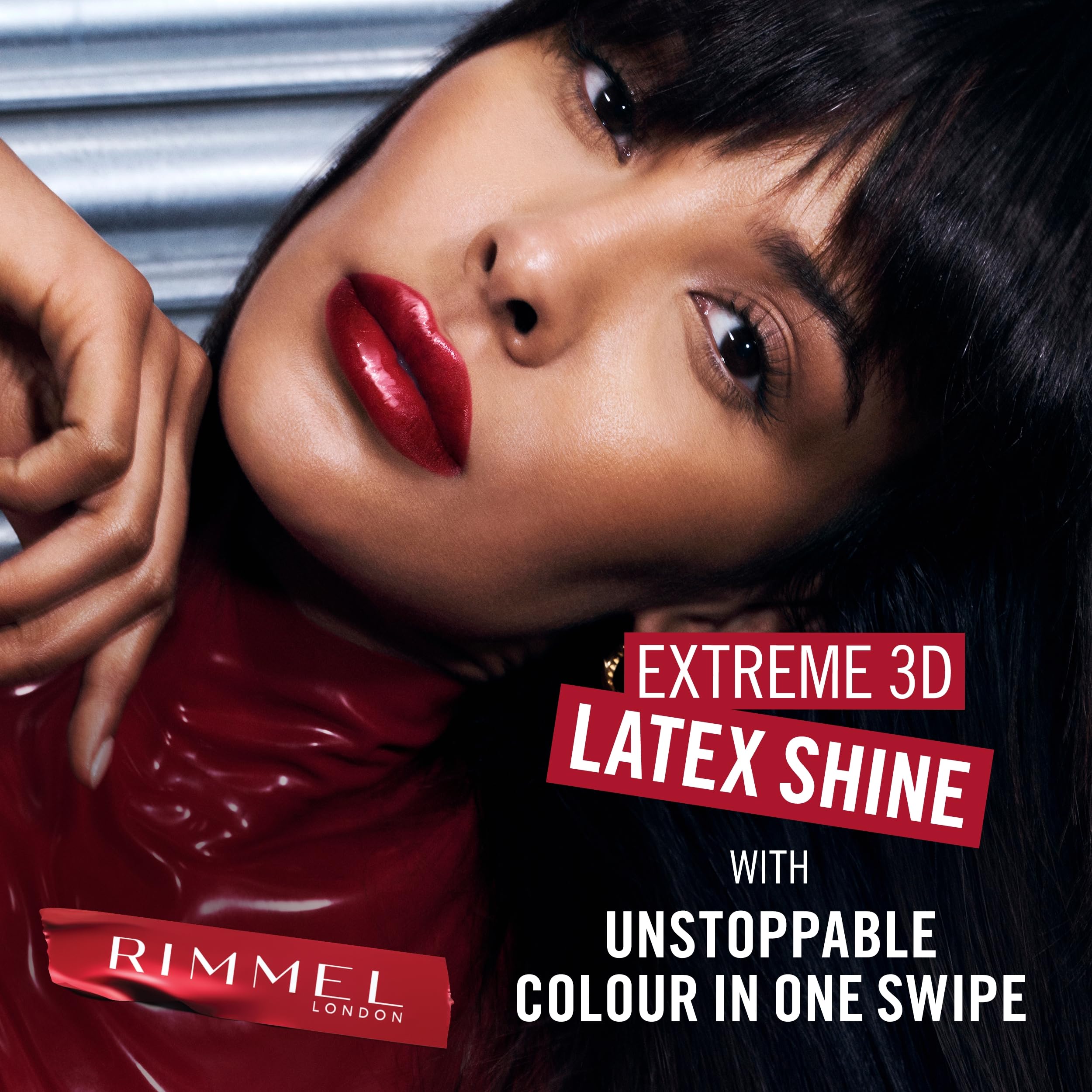 Rimmel Thrill Seeker Lip Latex in 200 So Peachy with Ultra-Smooth Finish 8