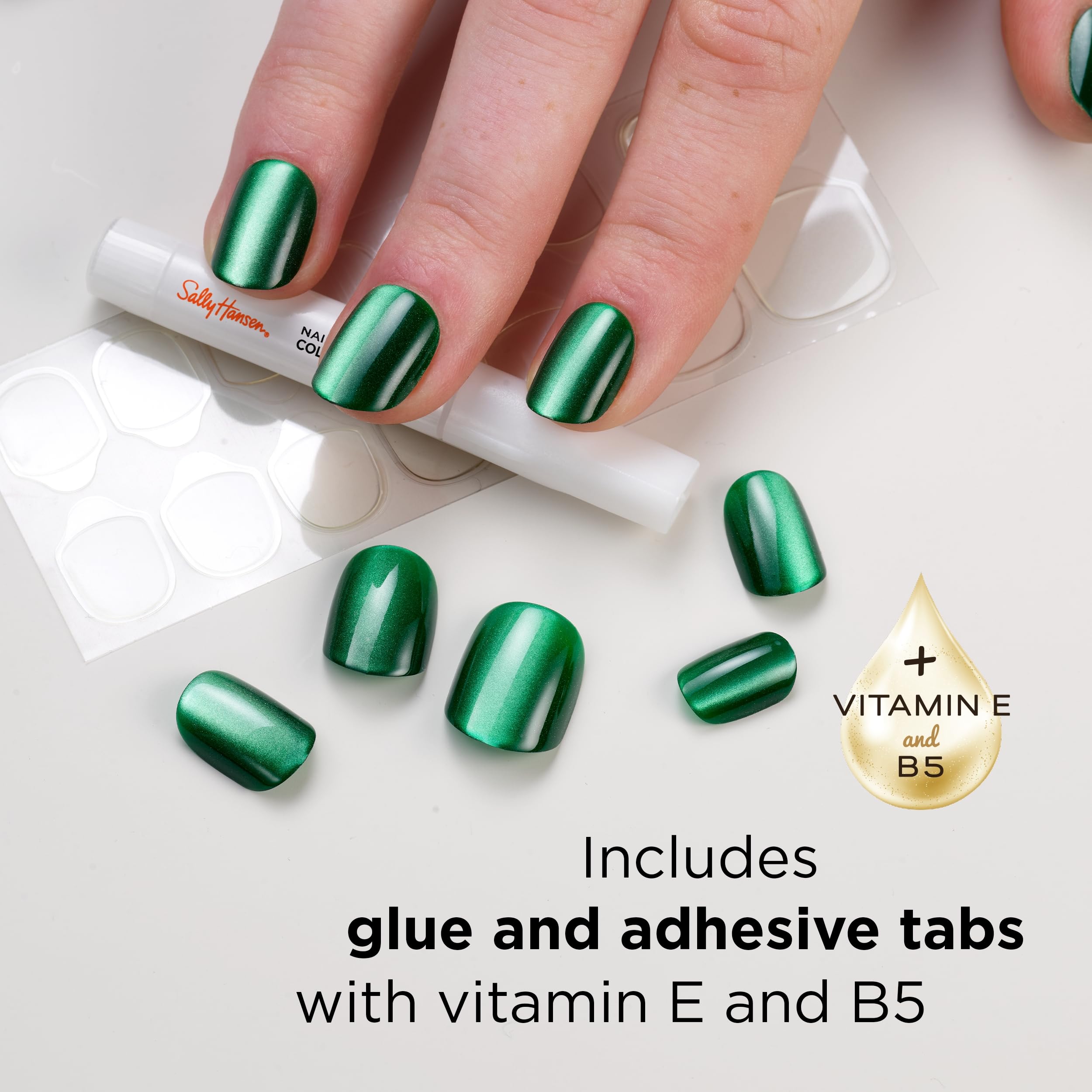 Sally Hansen Salon Effects Perfect Press-On Nails - Miss Bliss for Salon-Quality Manicures 6