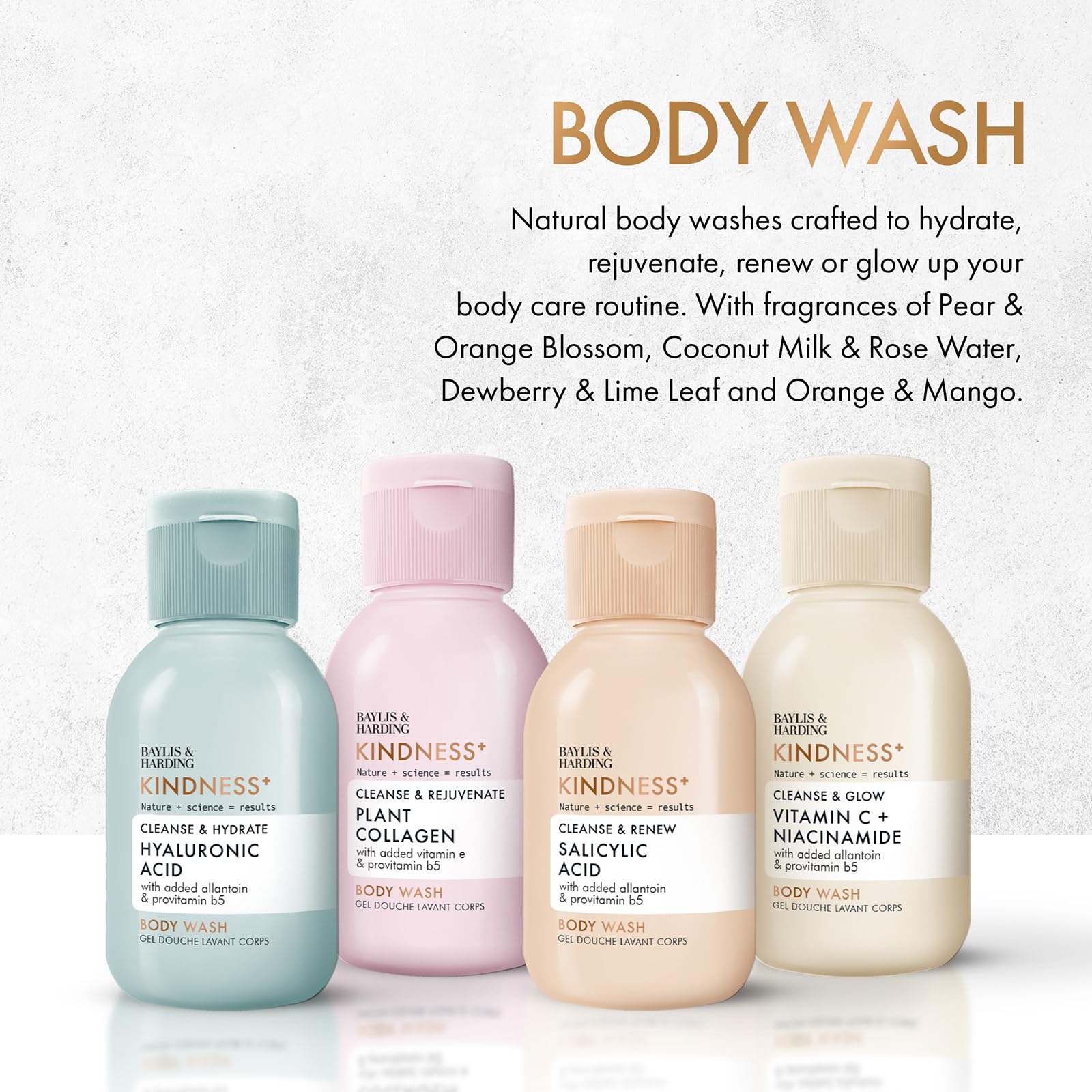 Baylis &amp; Harding Kindness+ Sortiment Entdeckungsgeschenkset - Veganfreundlich (Packung) 3