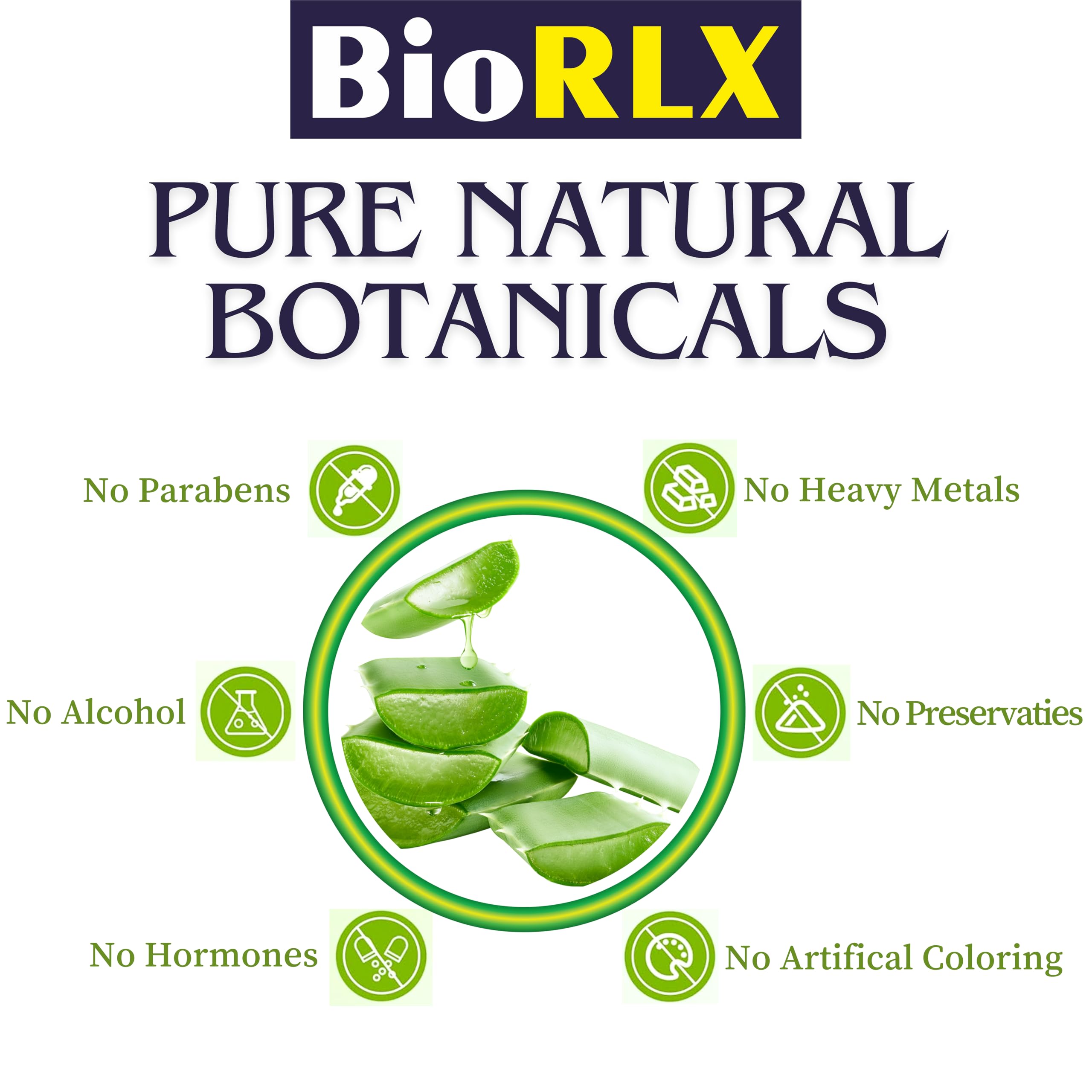 BioRLX 99% Aloe Vera Gel with Collagen & Hyaluronic Acid for Face, Body, Hair (8.5 fl.oz) 6