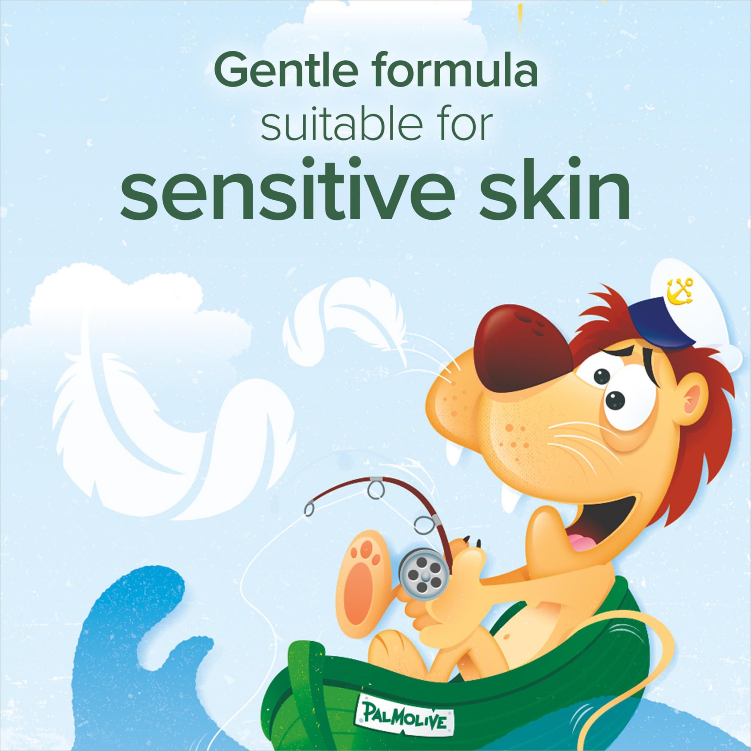 Palmolive Naturals Kids Duschgel 4x750ml Pumpspender mit Vitamin E zur Körperpflege 4