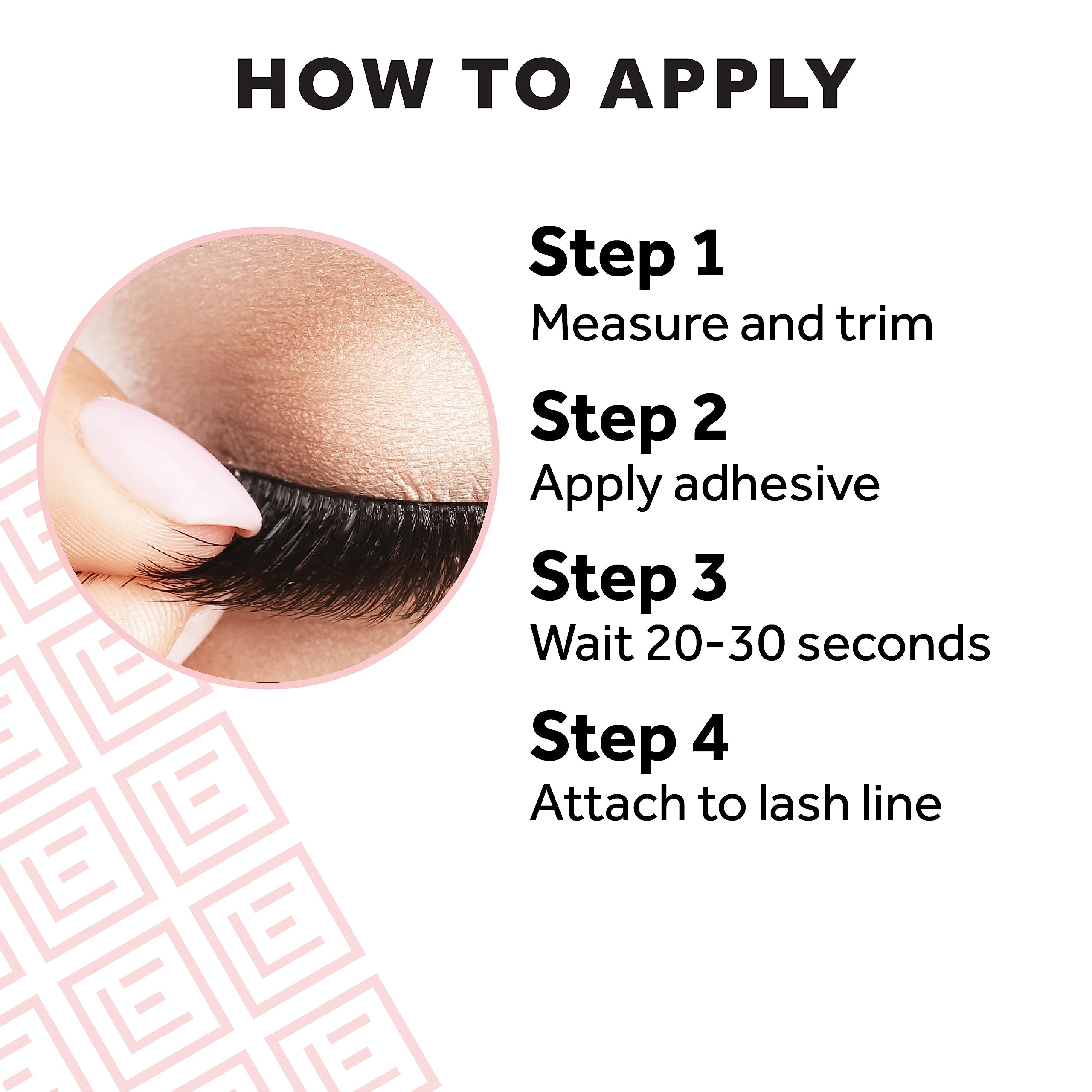 Eylure 3/4 Length False Lashes No. 003 for a Natural Lift 6